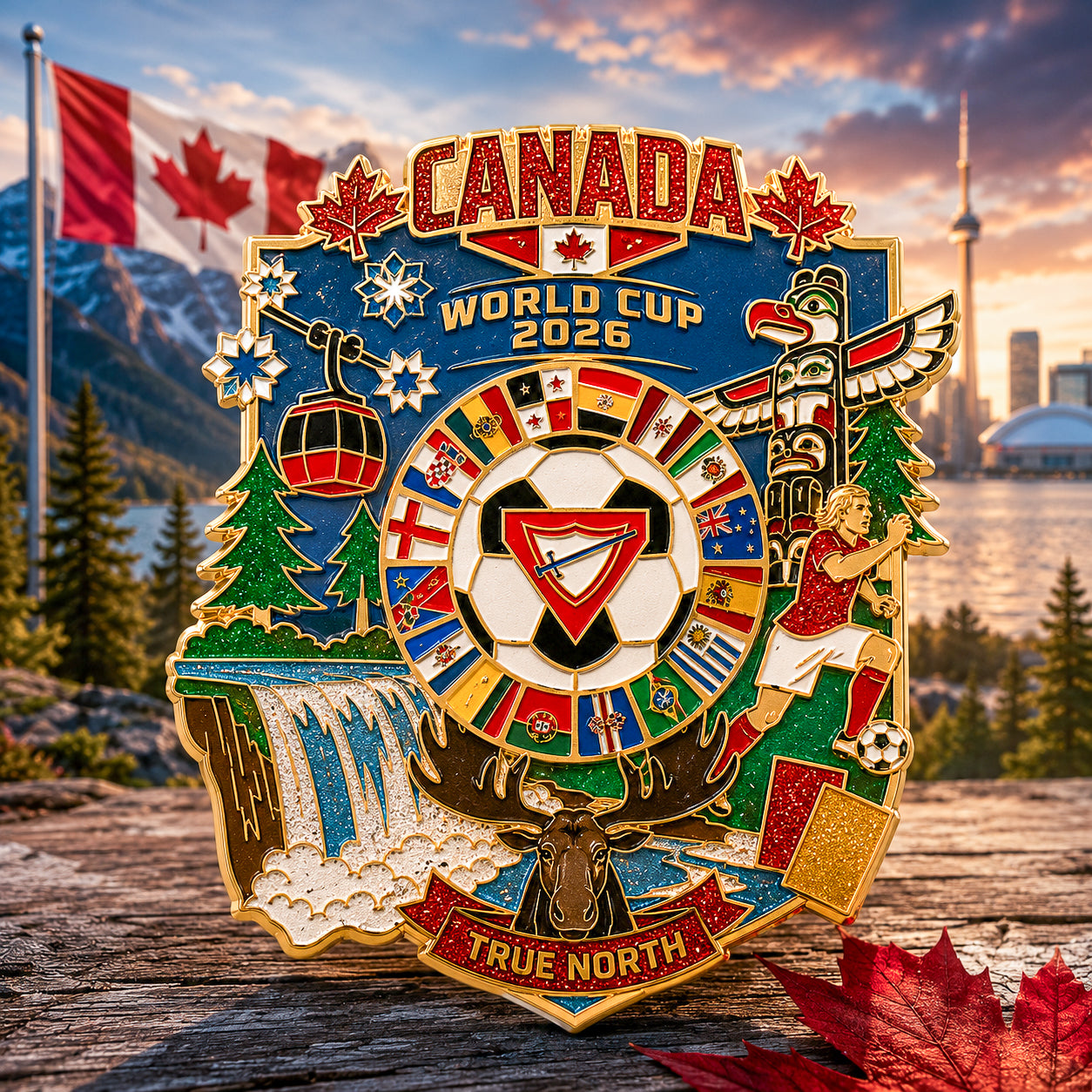 (PRE-ORDER) Pathfinder North America World Cup 2026 Pin Set (Limited Edition)