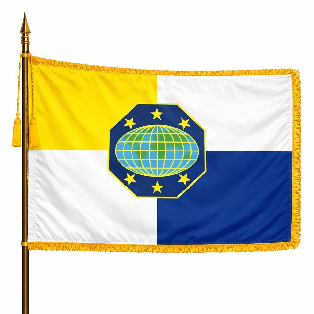 Master Guide Flag 3’ x 5’ (Indoor Fringe)
