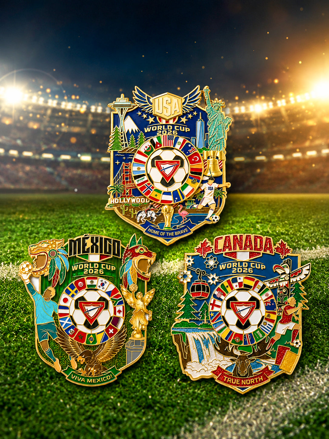 (PRE-ORDER) Pathfinder North America World Cup 2026 Pin Set (Limited Edition)