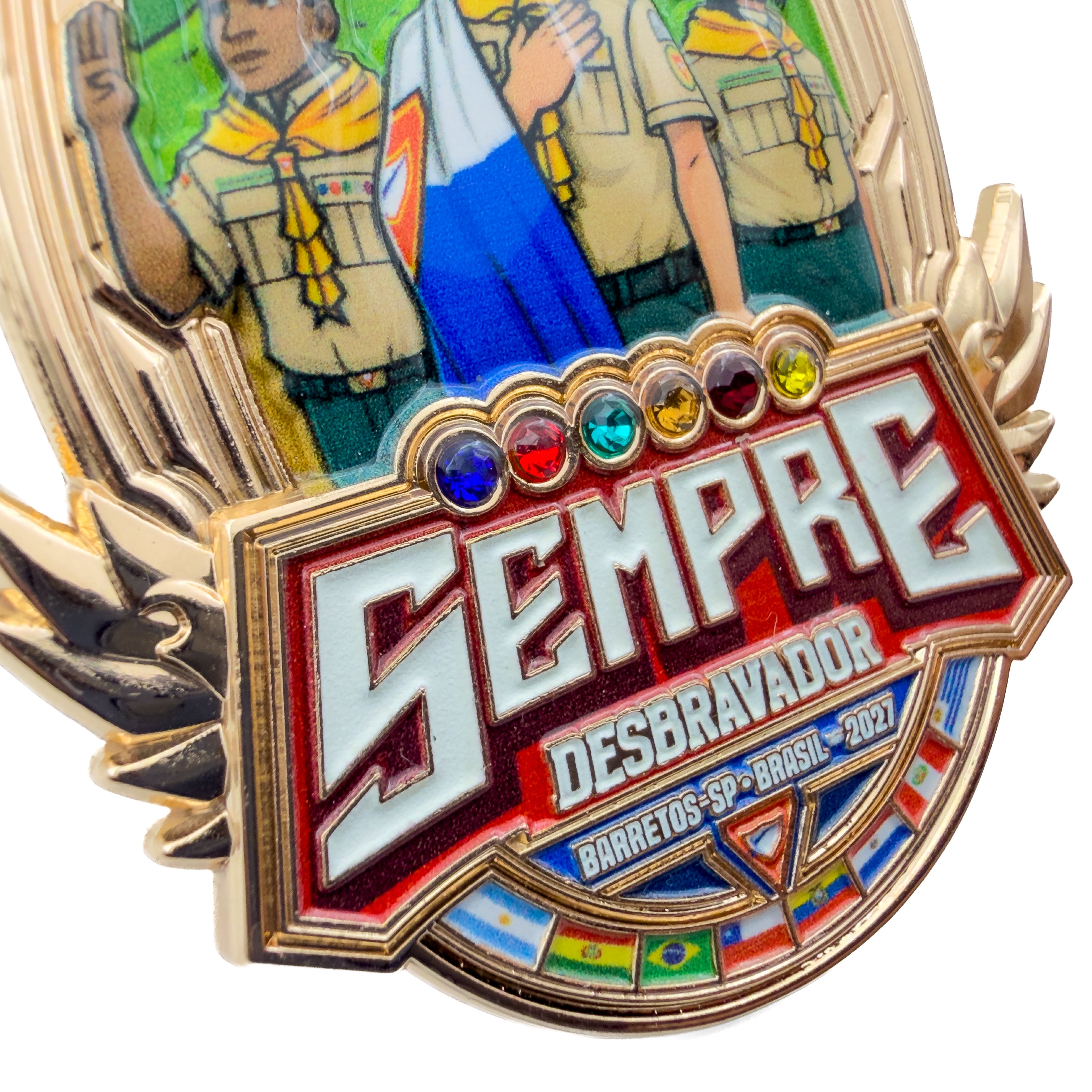 "Sempre Desbravador" DSA 2027 Scarf Slide