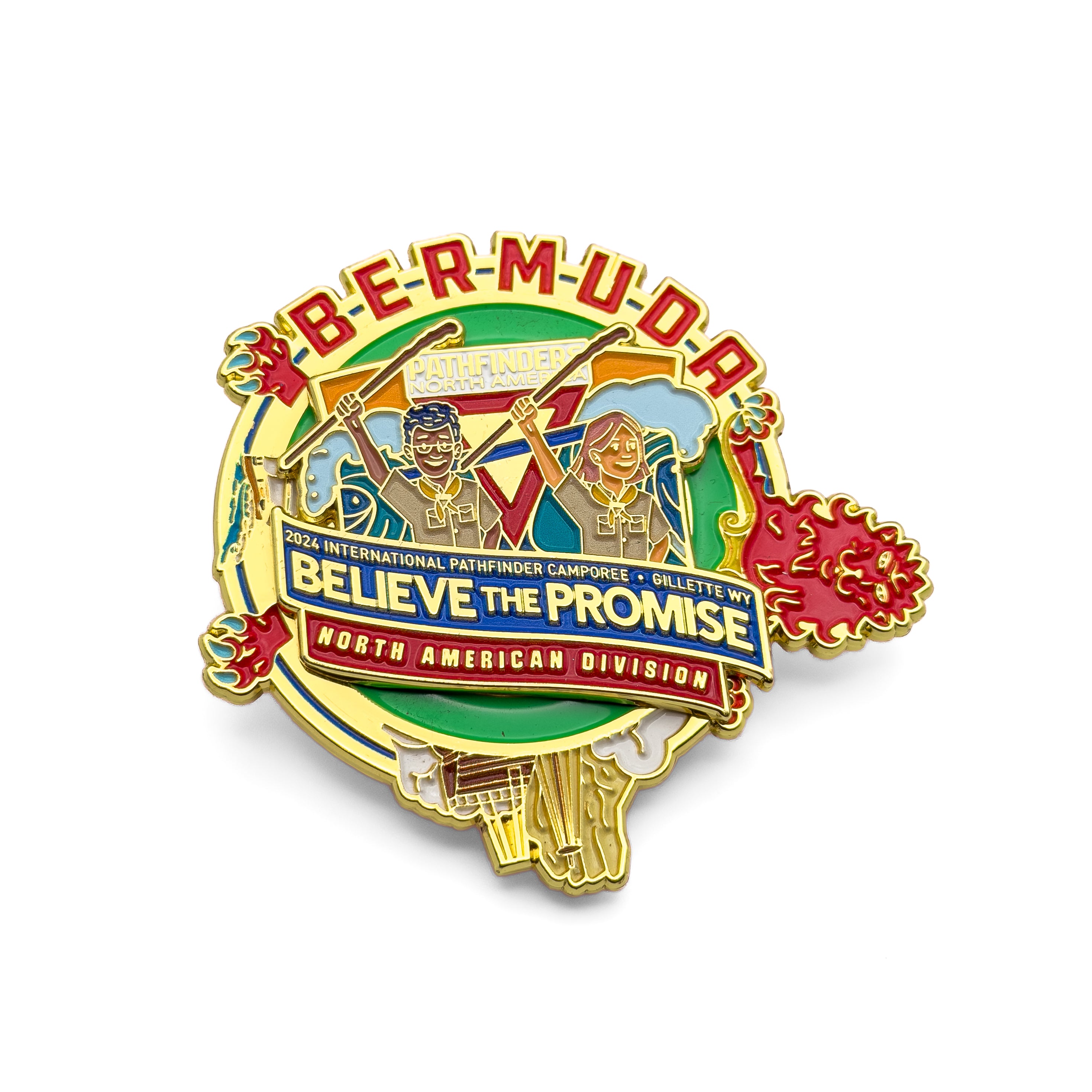 BTP North American Division Pin (Bermuda)