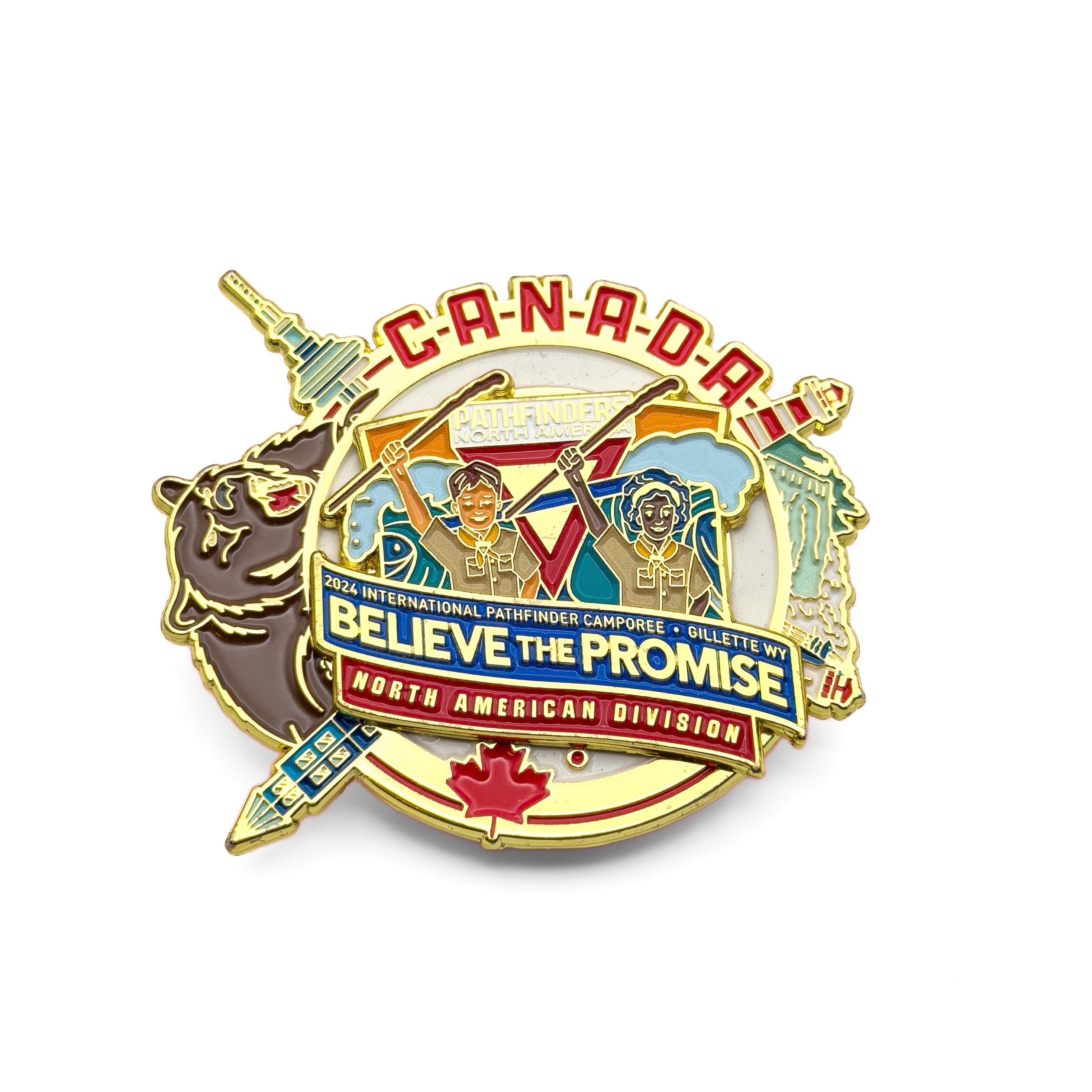 BTP North American Division Pin (Canada)