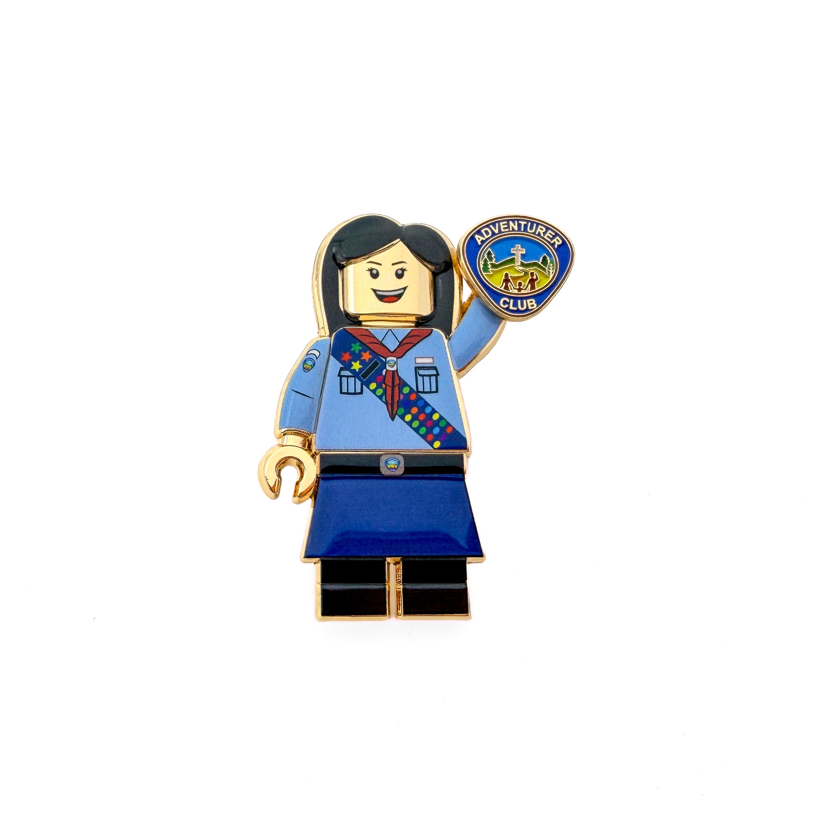 Mini pin del Club Pathfinder (niña)