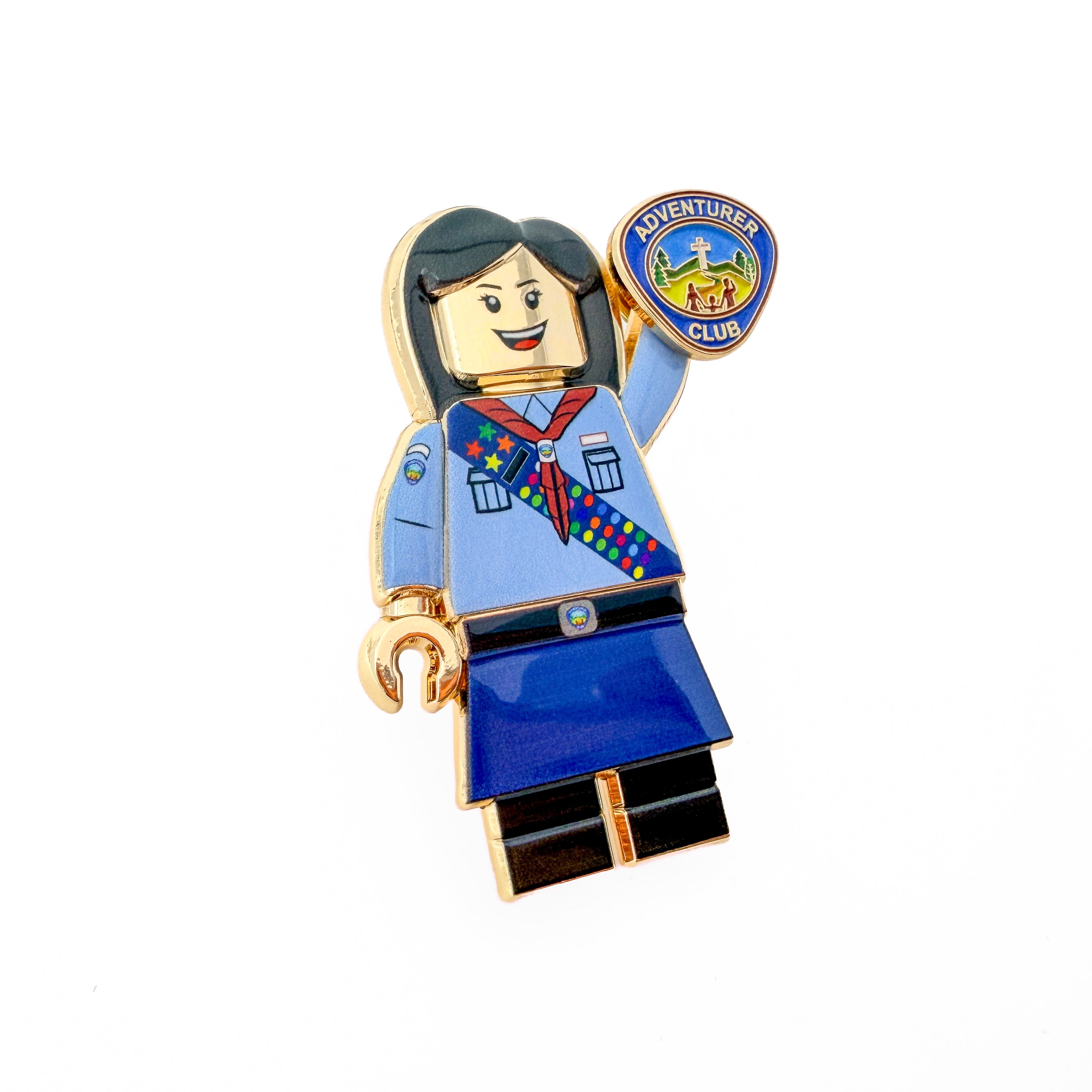 Mini pin del Club Pathfinder (niña)