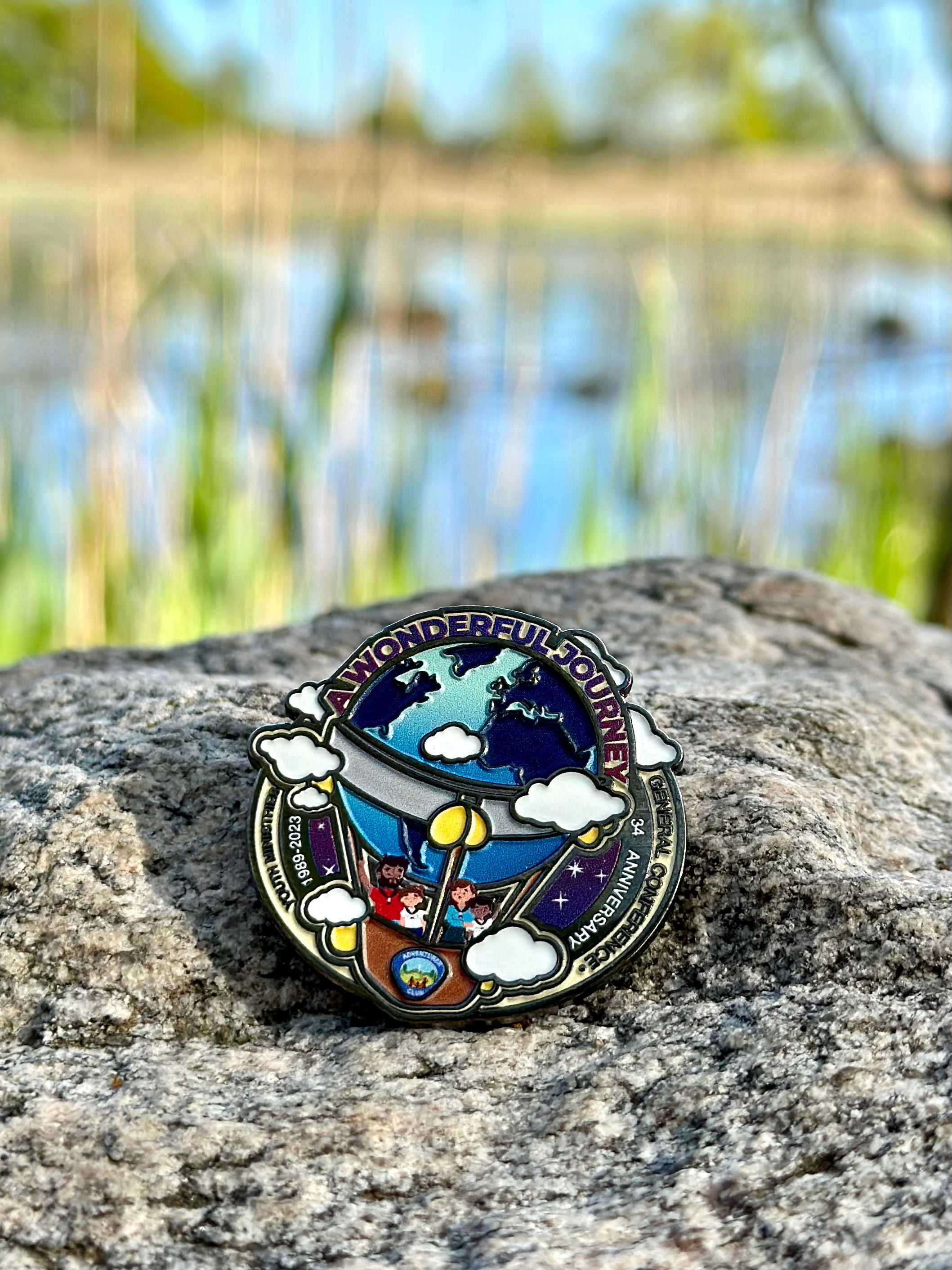 World Adventurer Day 2023 Pin