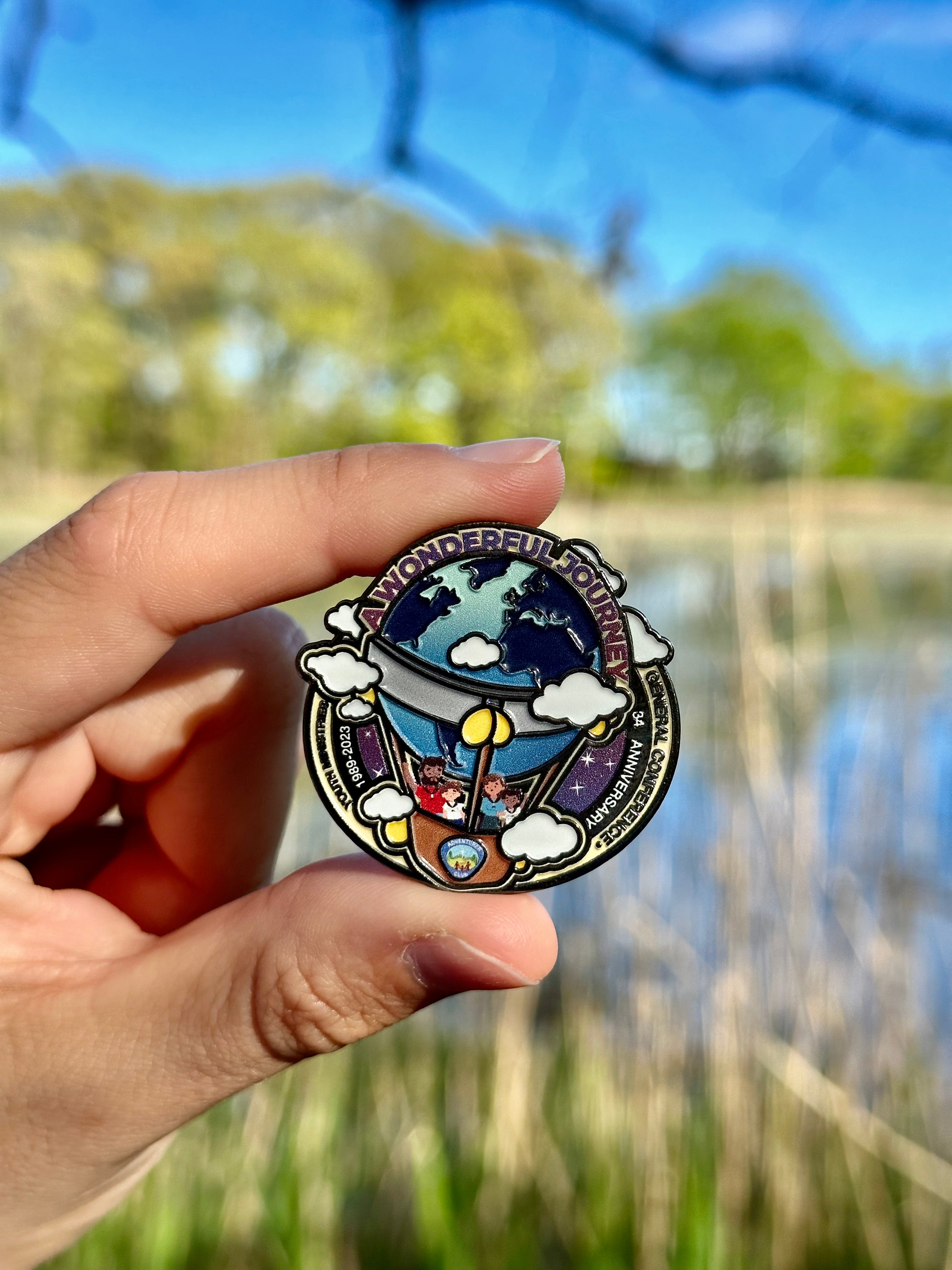 World Adventurer Day 2023 Pin