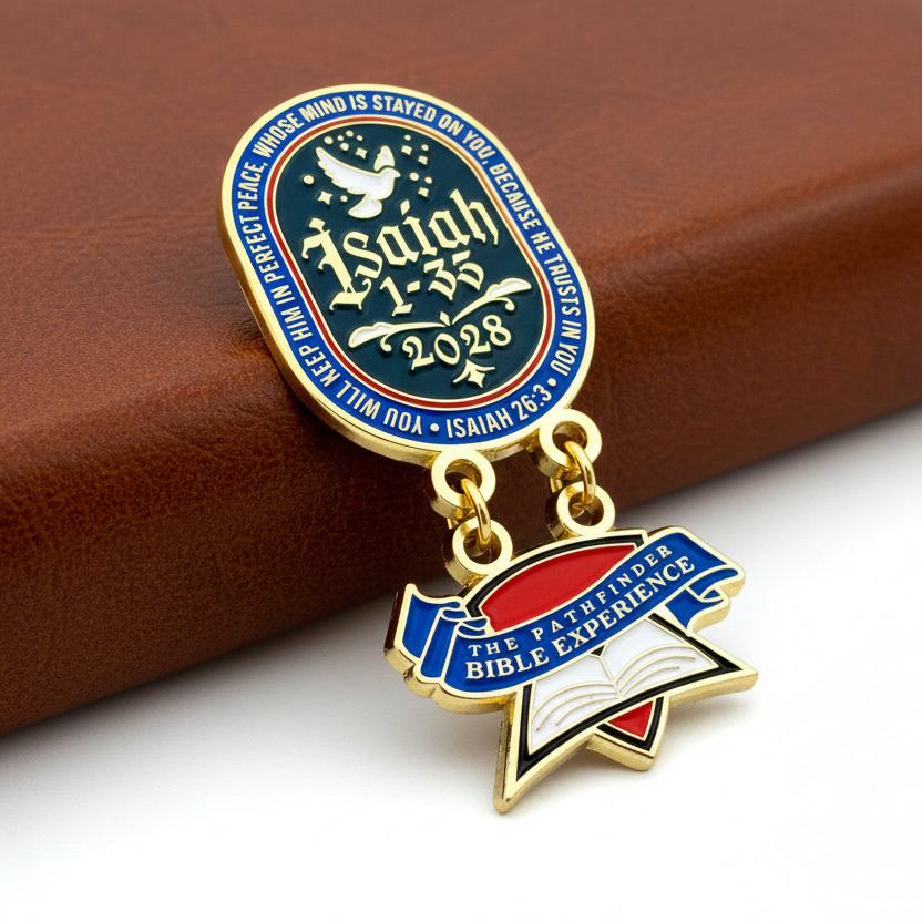 Pathfinder Bible Experience 2026 Isaiah Pin