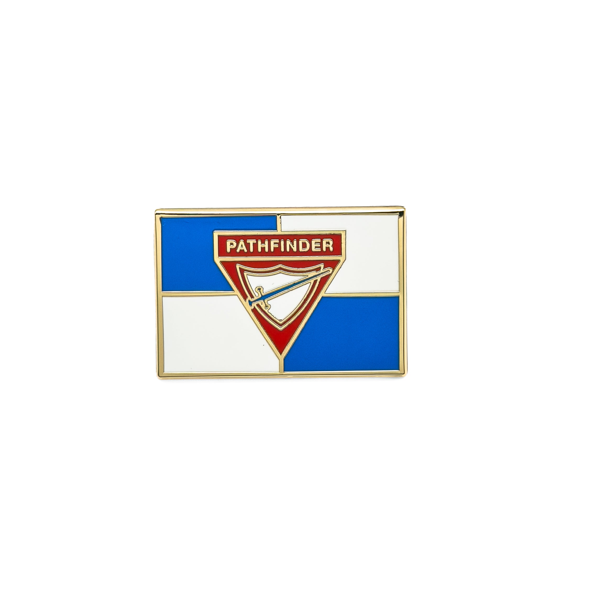Pathfinder Club Flag pin