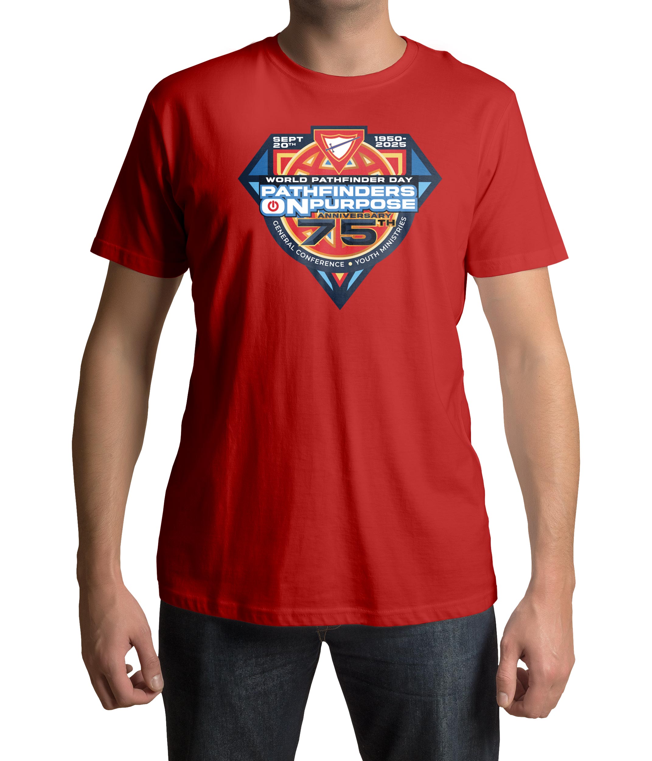 World Pathfinder Day 2025 "Pathfinders on Purpose" T-shirt