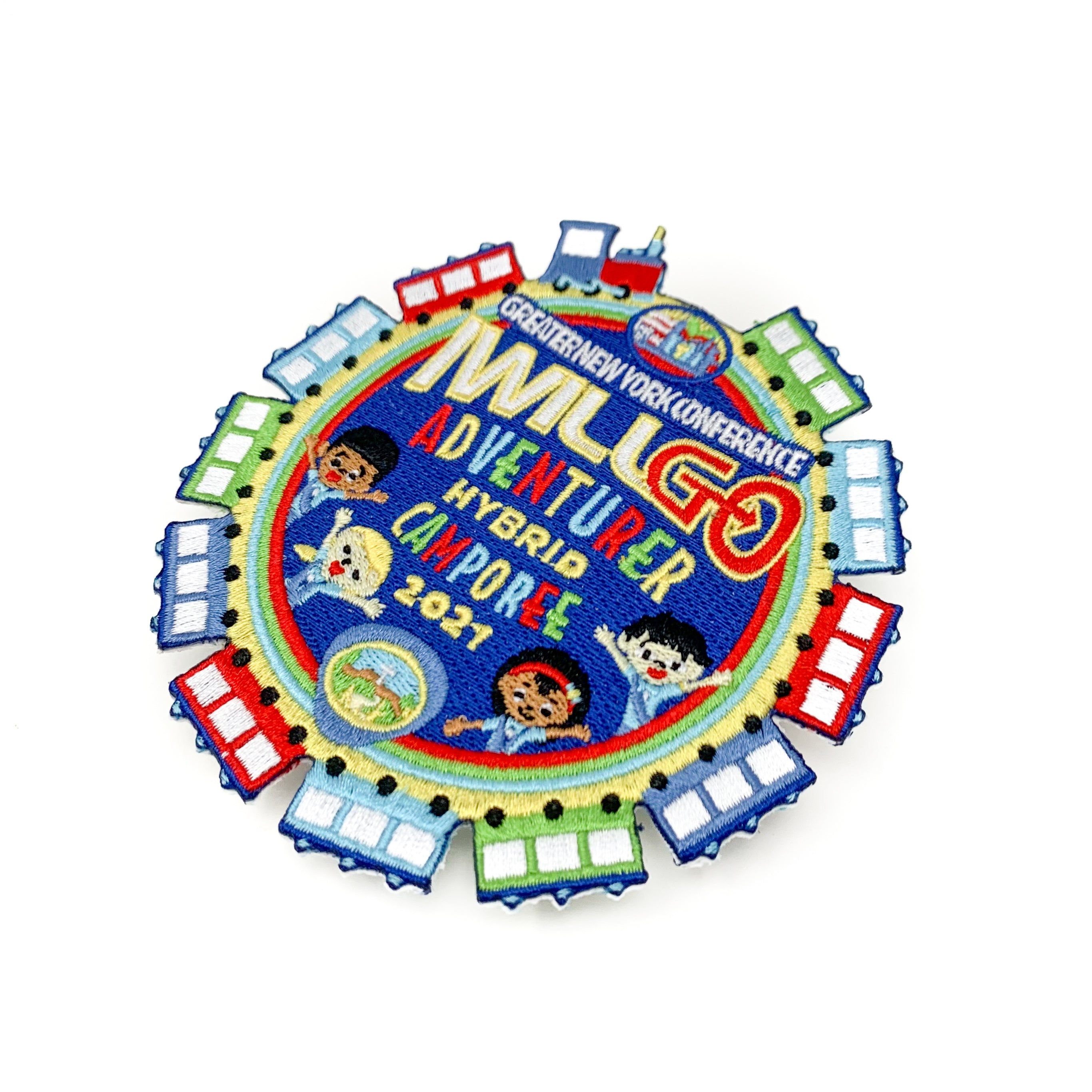 GNYC Adventurer Hybrid Camporee 2021 Pin & Patch