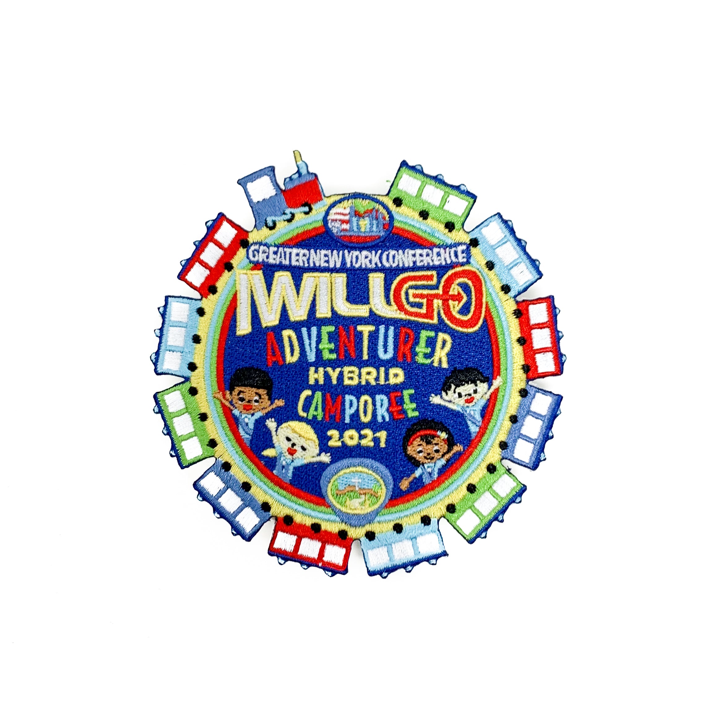 GNYC Adventurer Hybrid Camporee 2021 Pin & Patch
