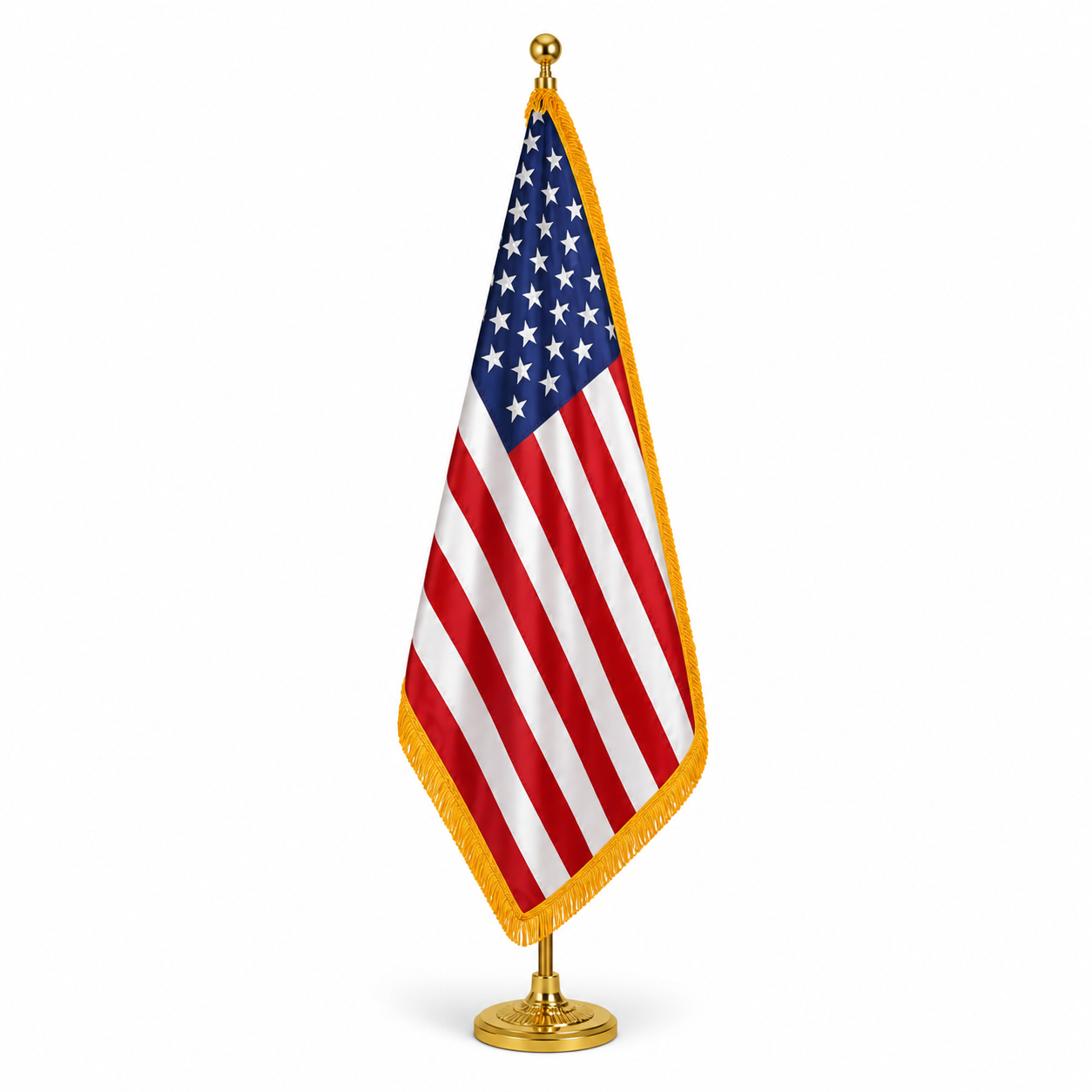 United States Flag 3’ x 5’ (Indoor Fringe)