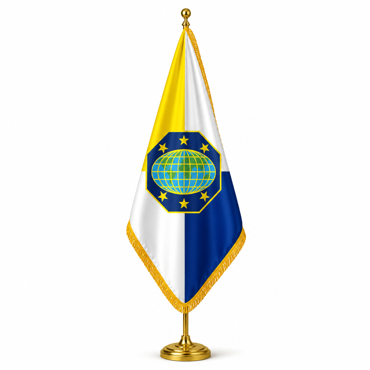 Master Guide Flag 3’ x 5’ (Indoor Fringe)