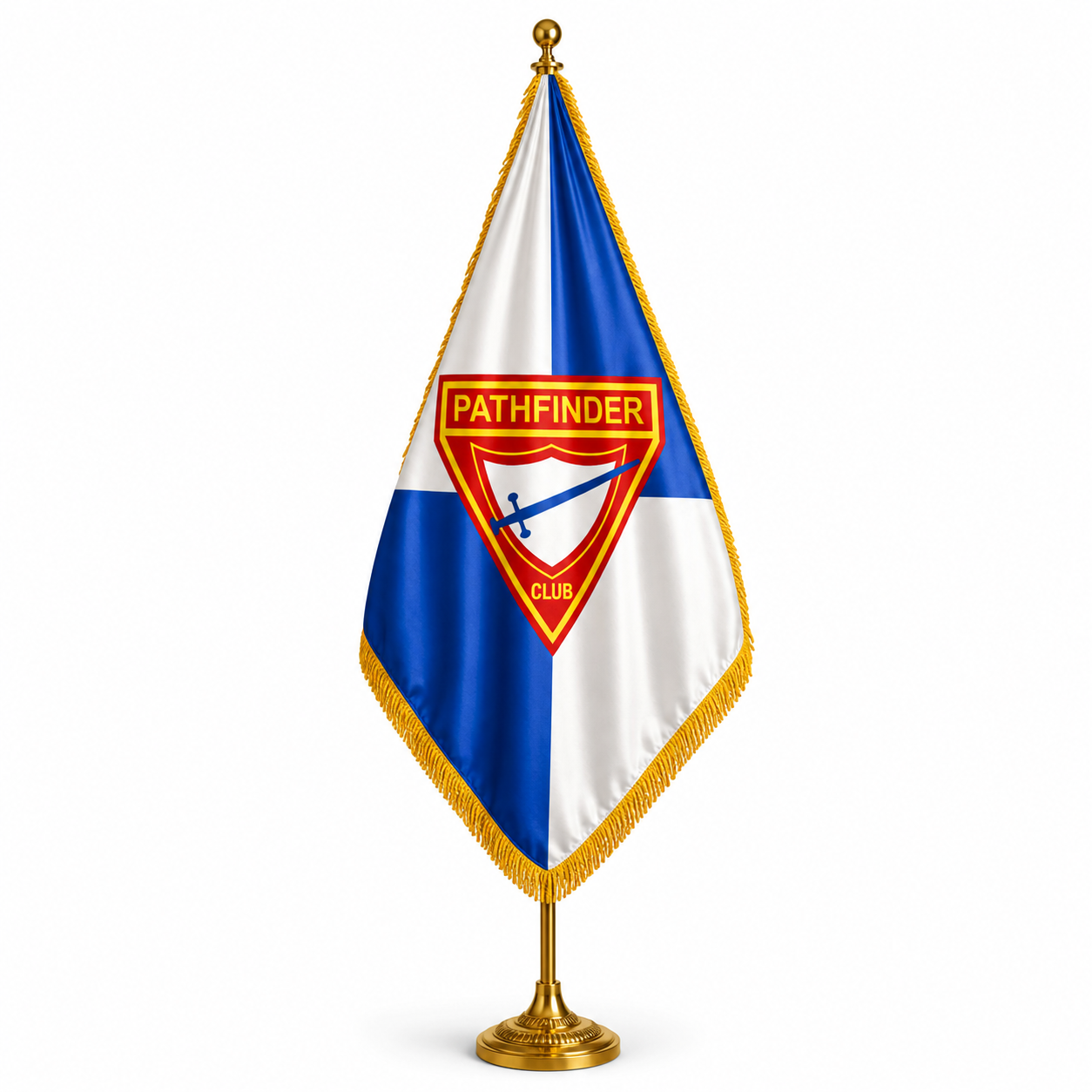 Pathfinder Club Flag 3’ x 5’ (Indoor Fringe)