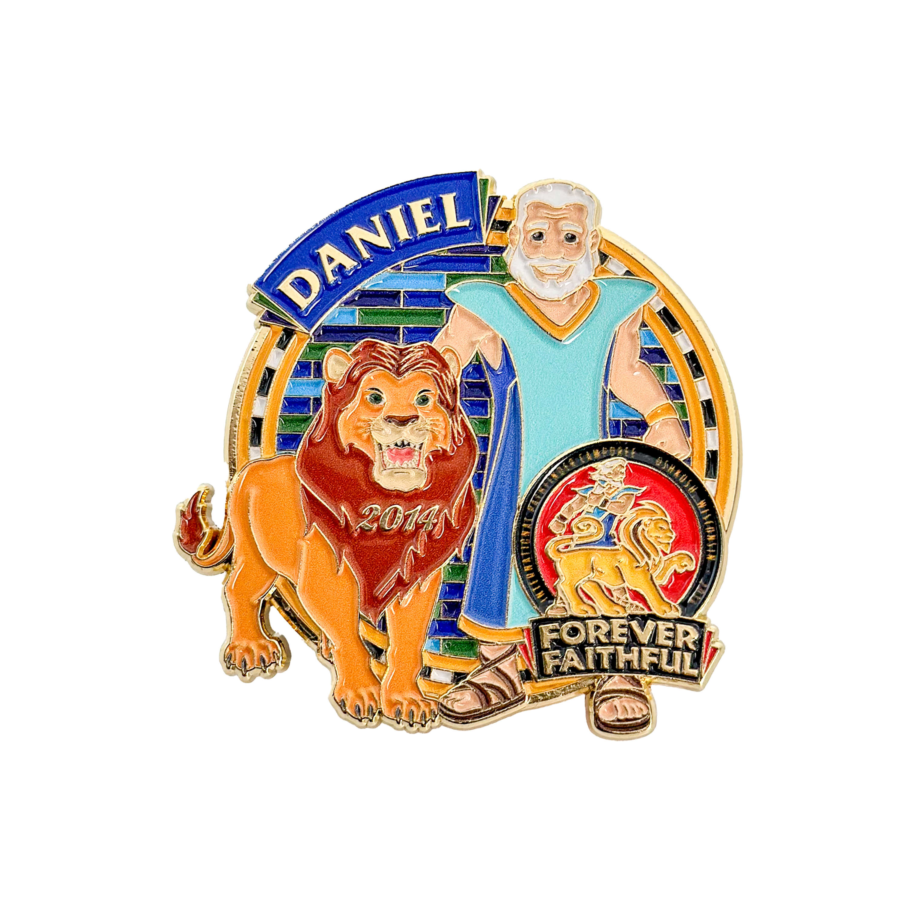 Forever Faithful 2014 Daniel Character Pin