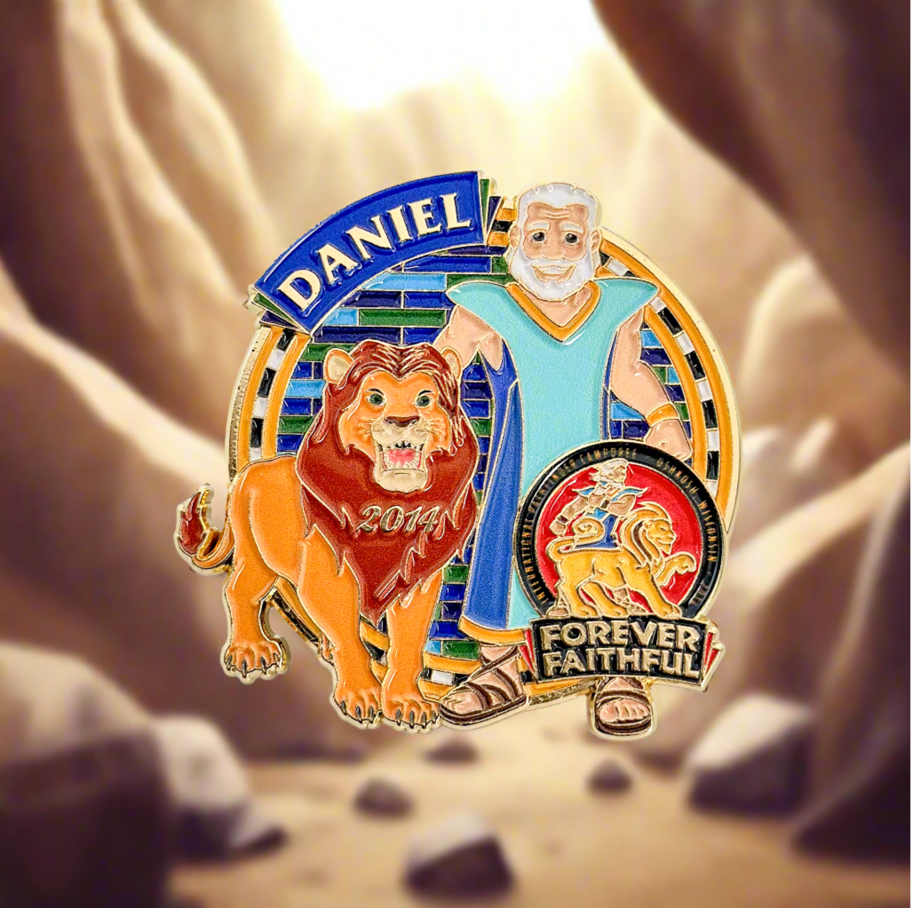 Forever Faithful 2014 Daniel Character Pin