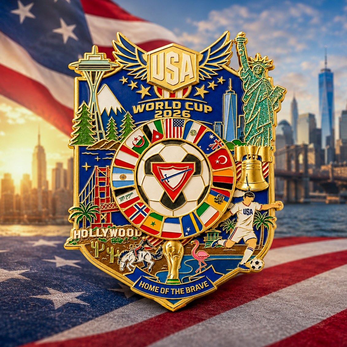 (PRE-ORDER) Pathfinder North America World Cup 2026 Pin Set (Limited Edition)