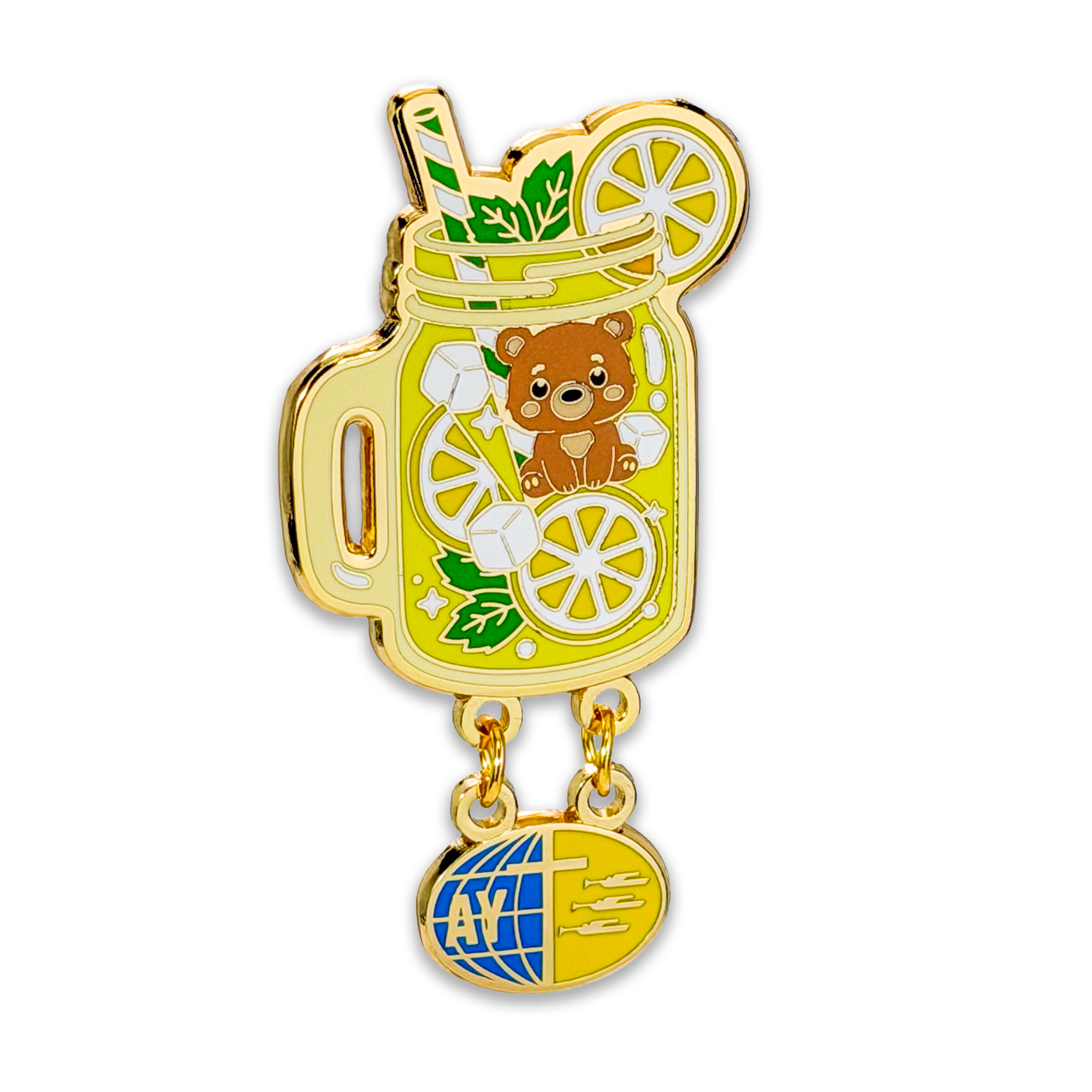 Kawaii Pathfinder Fruit Drink Pin Set