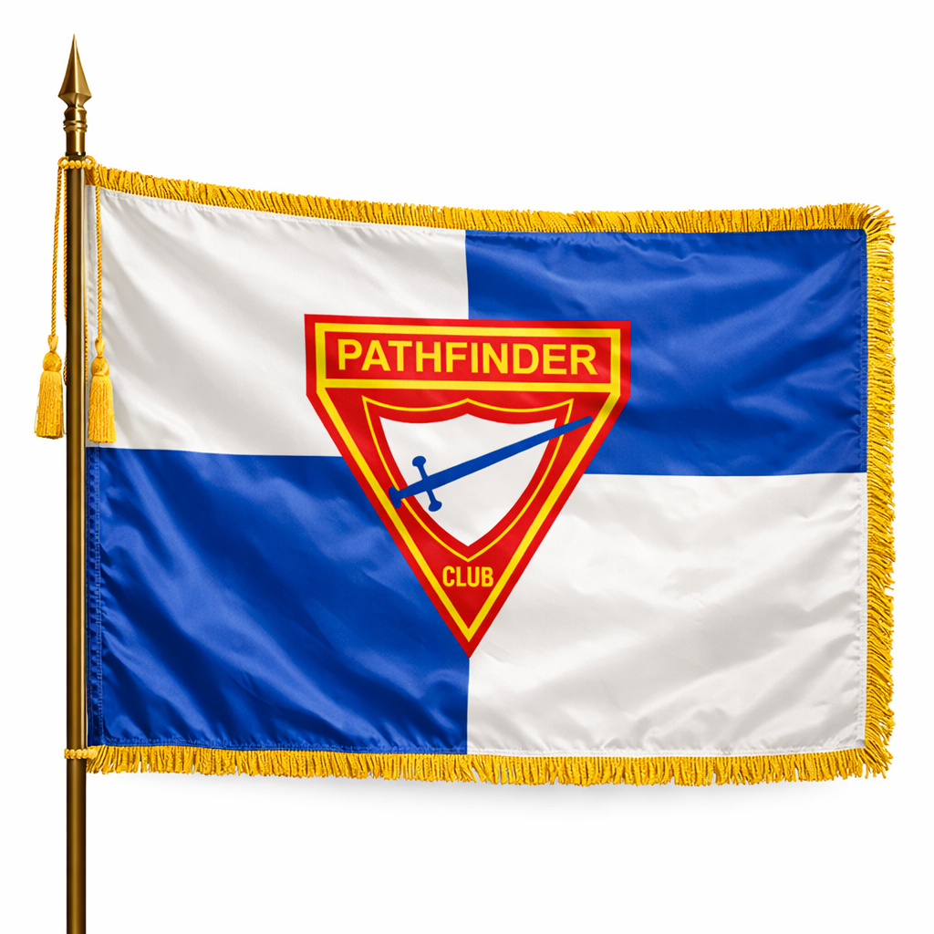 Pathfinder Club Flag 3’ x 5’ (Indoor Fringe)