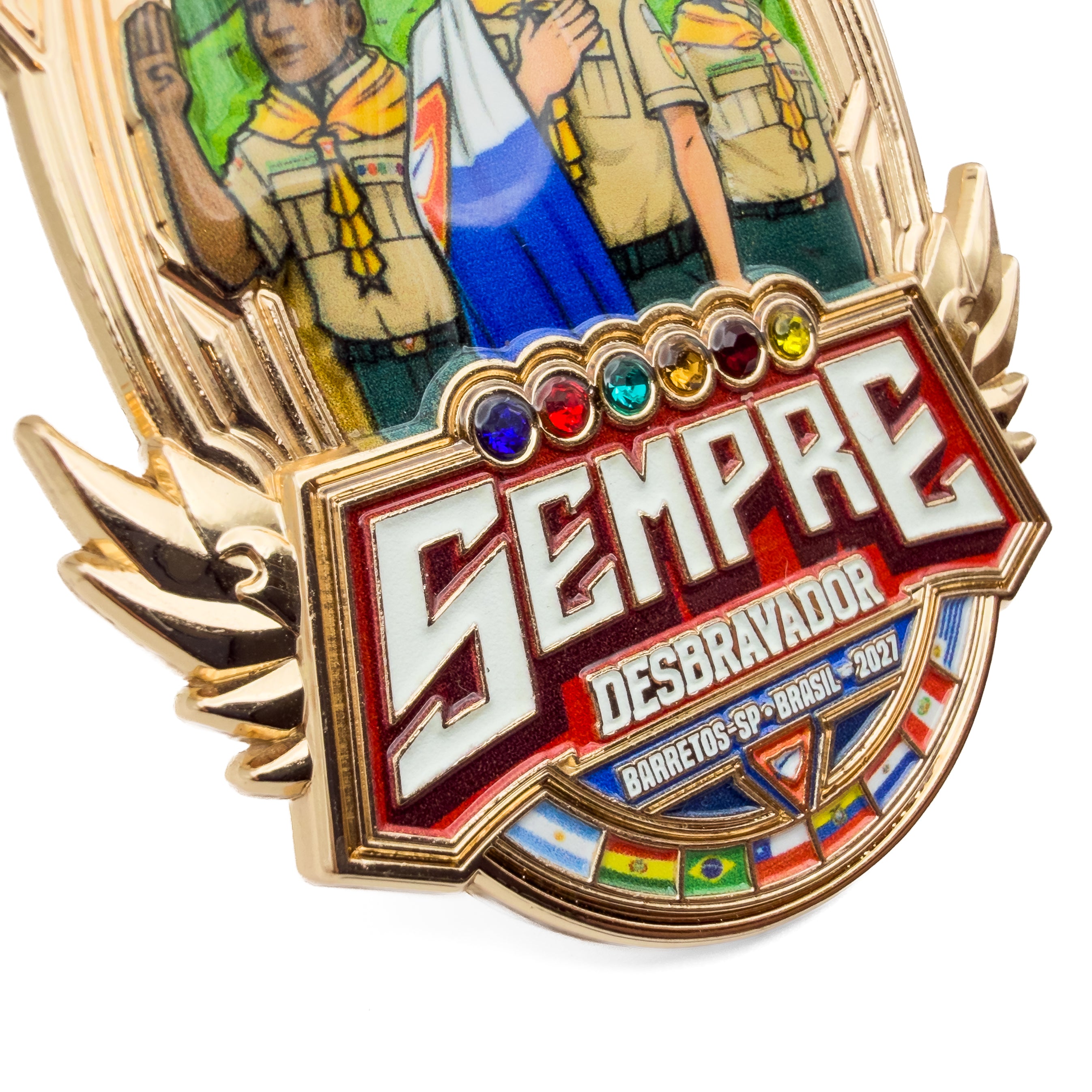 "Sempre Desbravador" DSA 2027 Pin