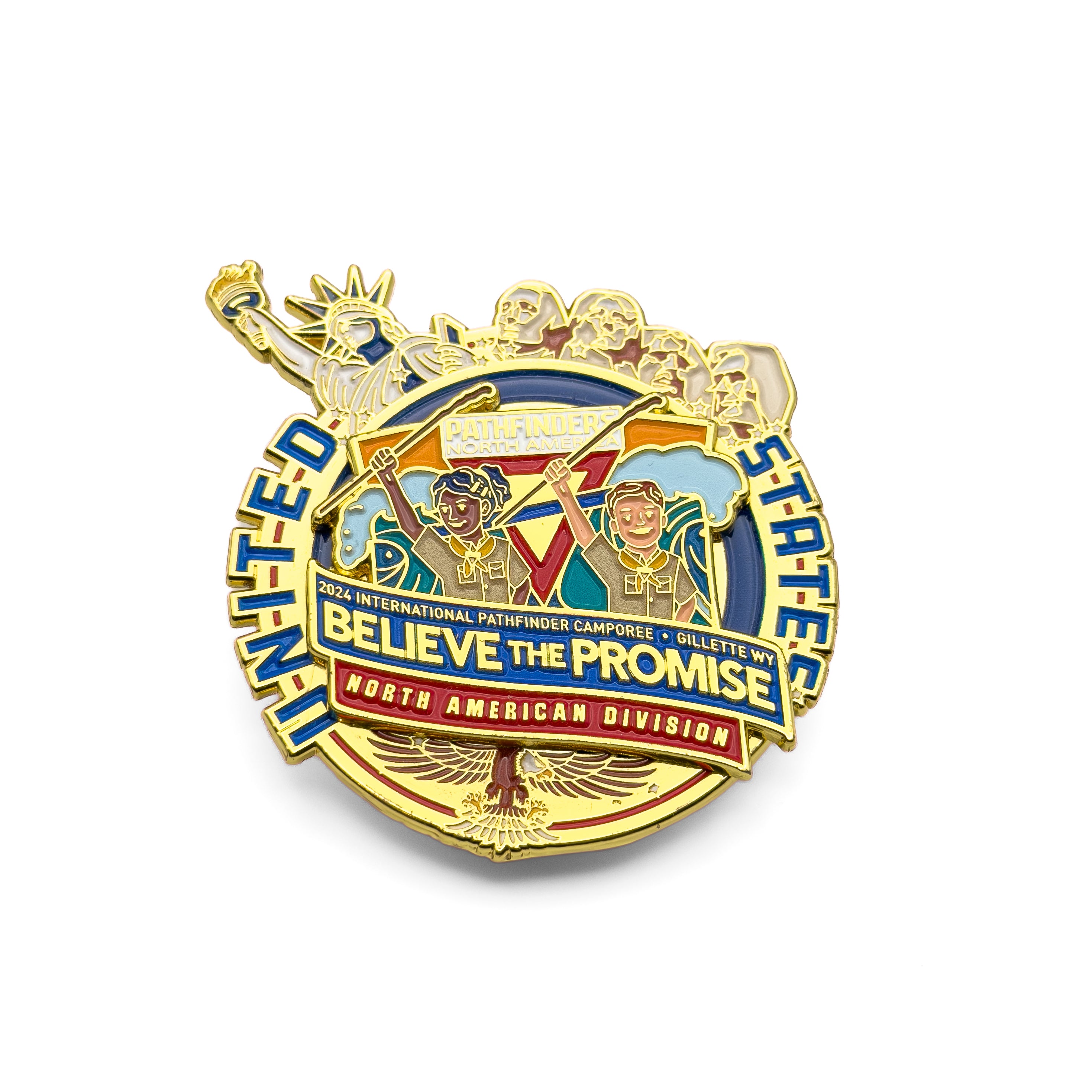 BTP North American Division Pin (United States)