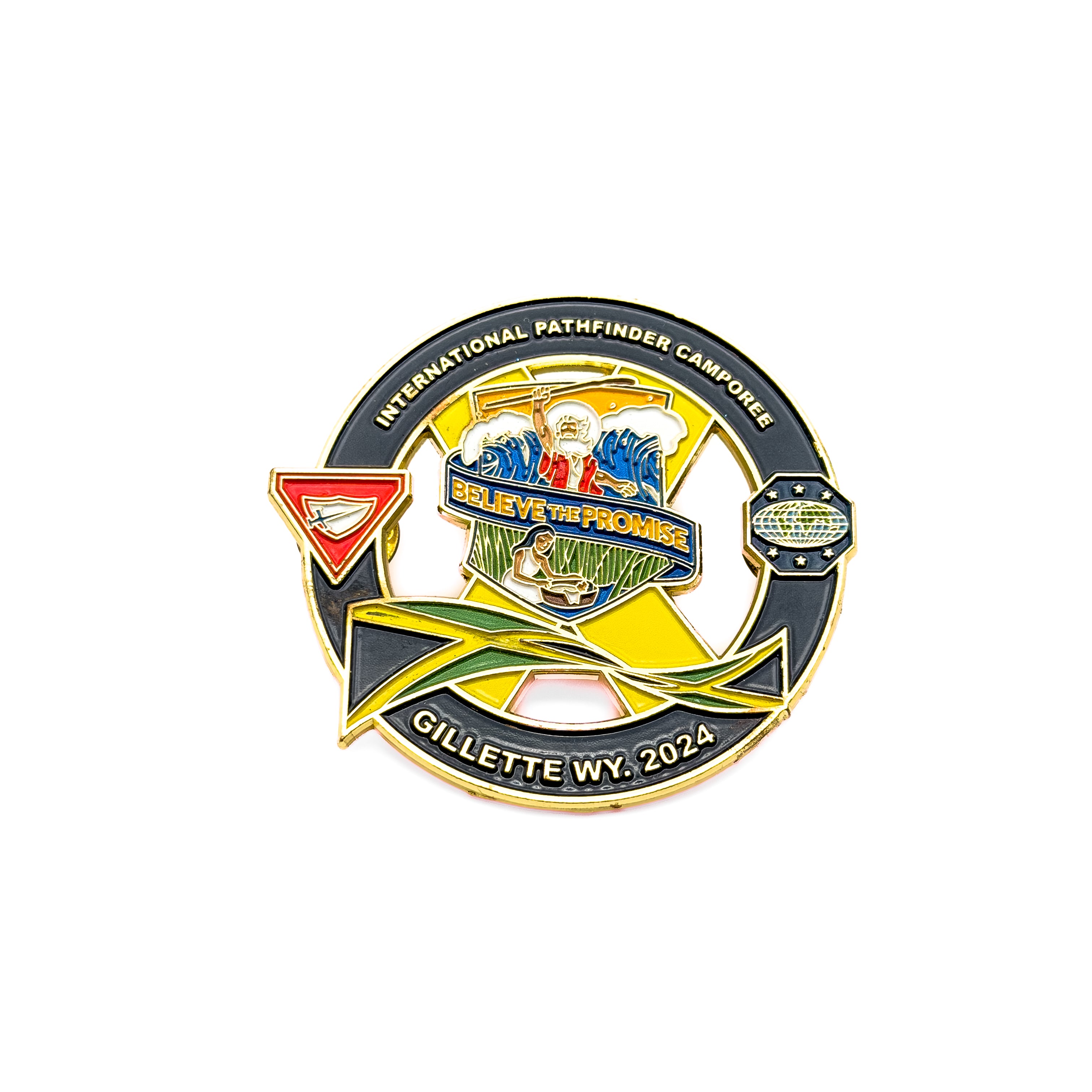 BTP Jamaica Gillette WY 2024 Pin
