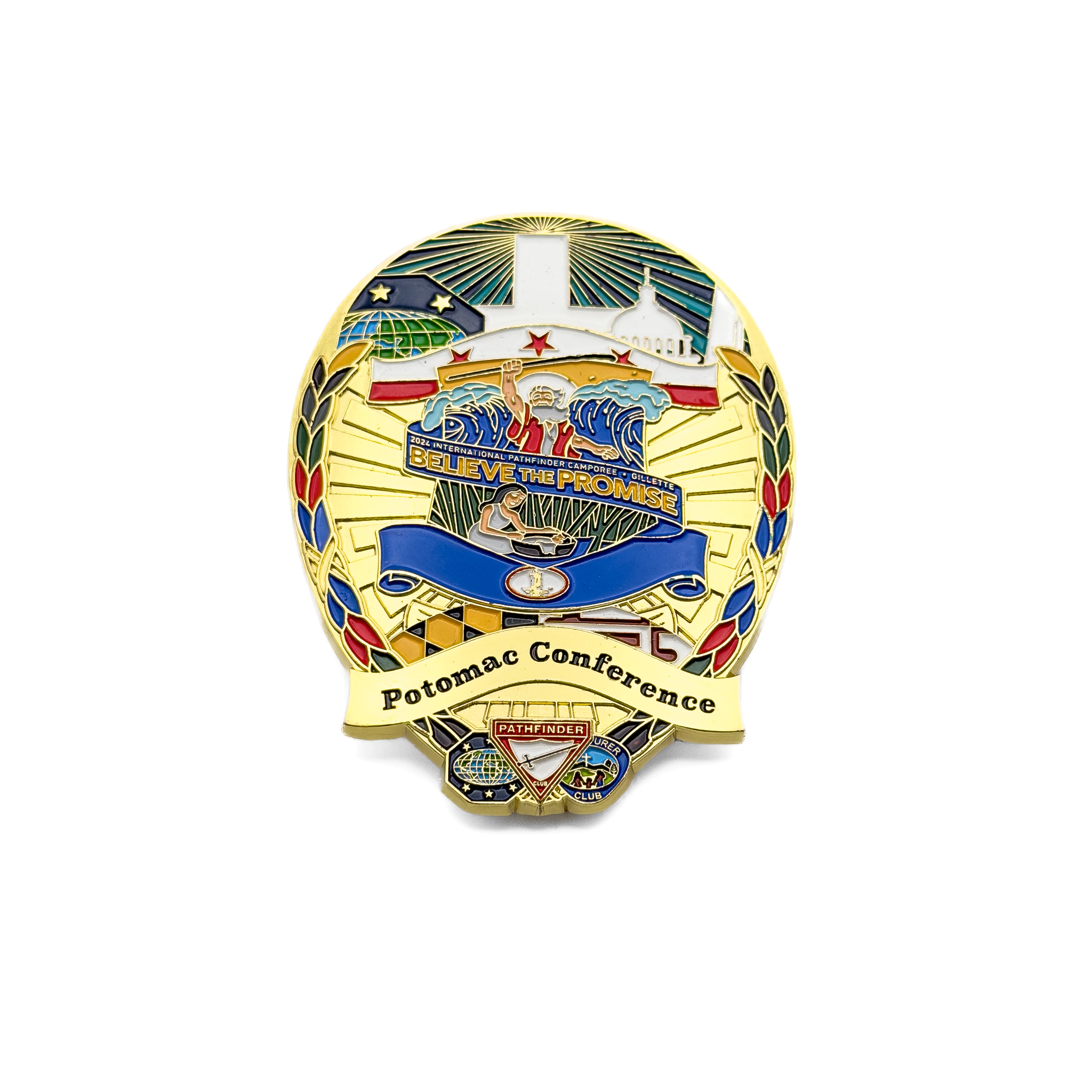 BTP Potomac Conference Badge Pin