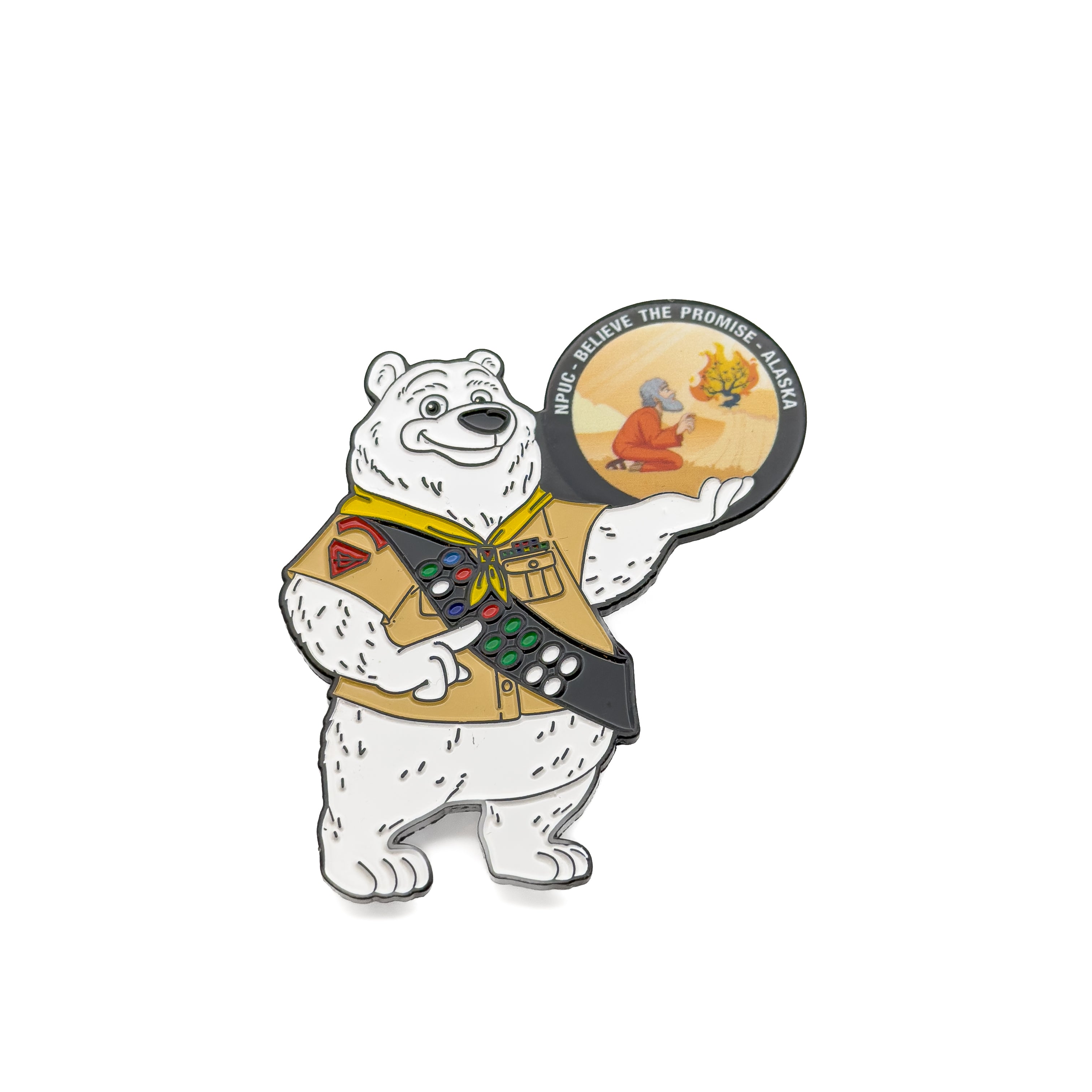 BTP NPUC - Alaska Polar Bear Pin