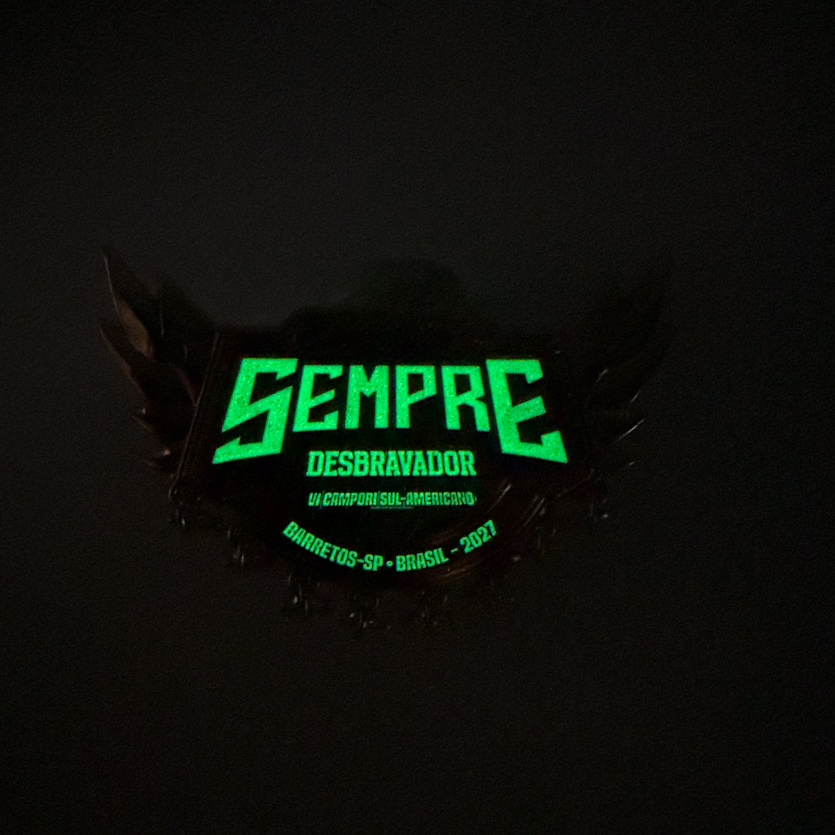 "Sempre Desbravador" DSA 2027 Scarf Slide with Flags