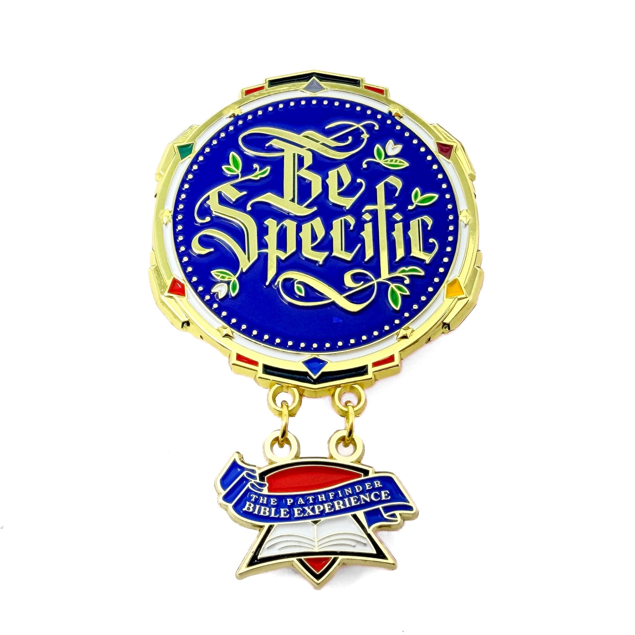 Pathfinder Bible Experience "Be Specific"2026 Pin