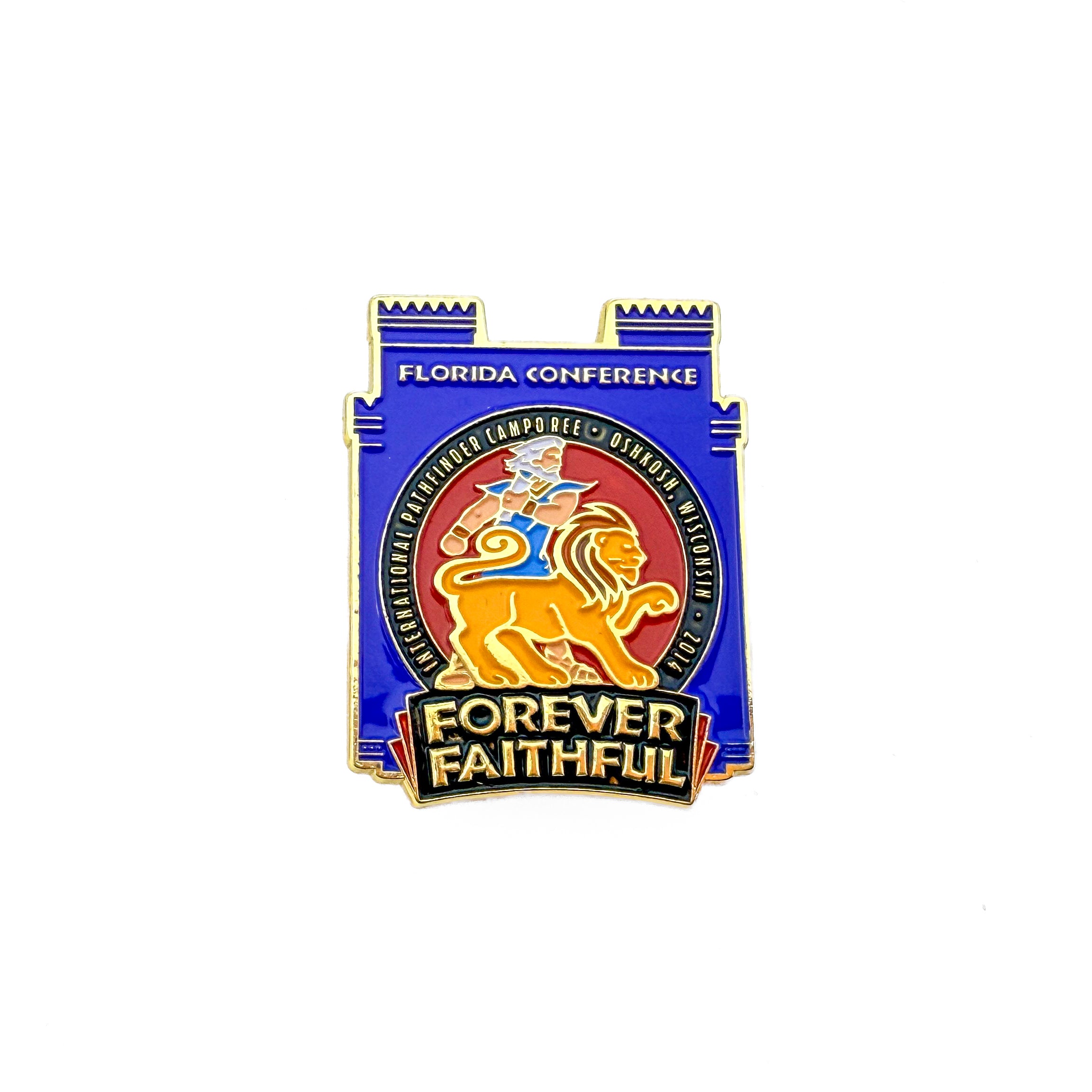 Florida Conference 2014 Forever Faithful Camporee (7 Pin Set)