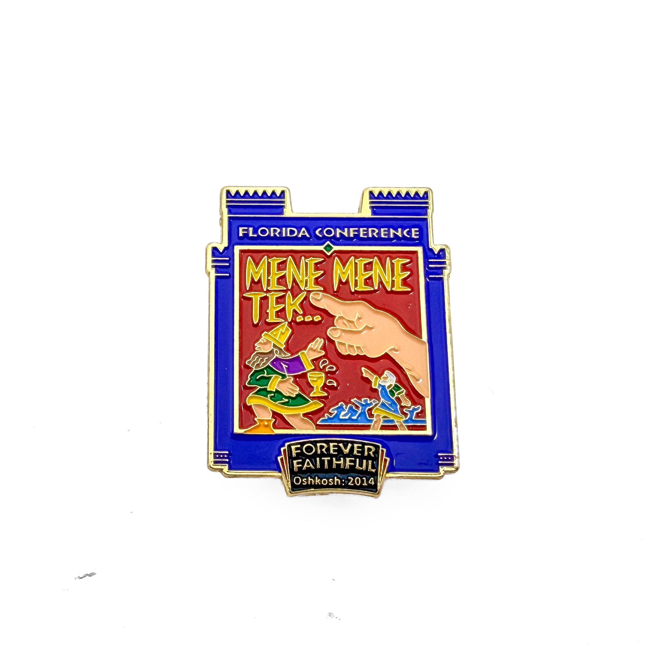Florida Conference 2014 Forever Faithful Camporee (7 Pin Set)