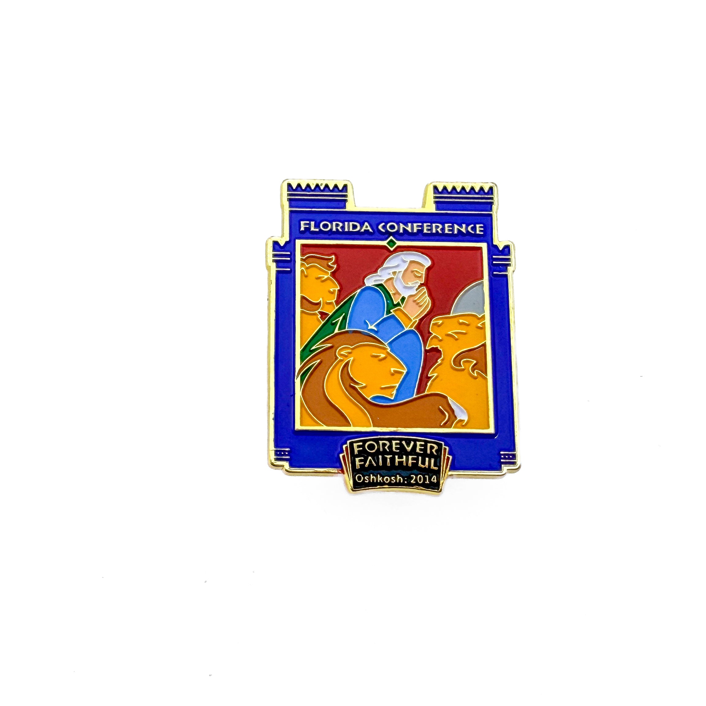 Florida Conference 2014 Forever Faithful Camporee (7 Pin Set)
