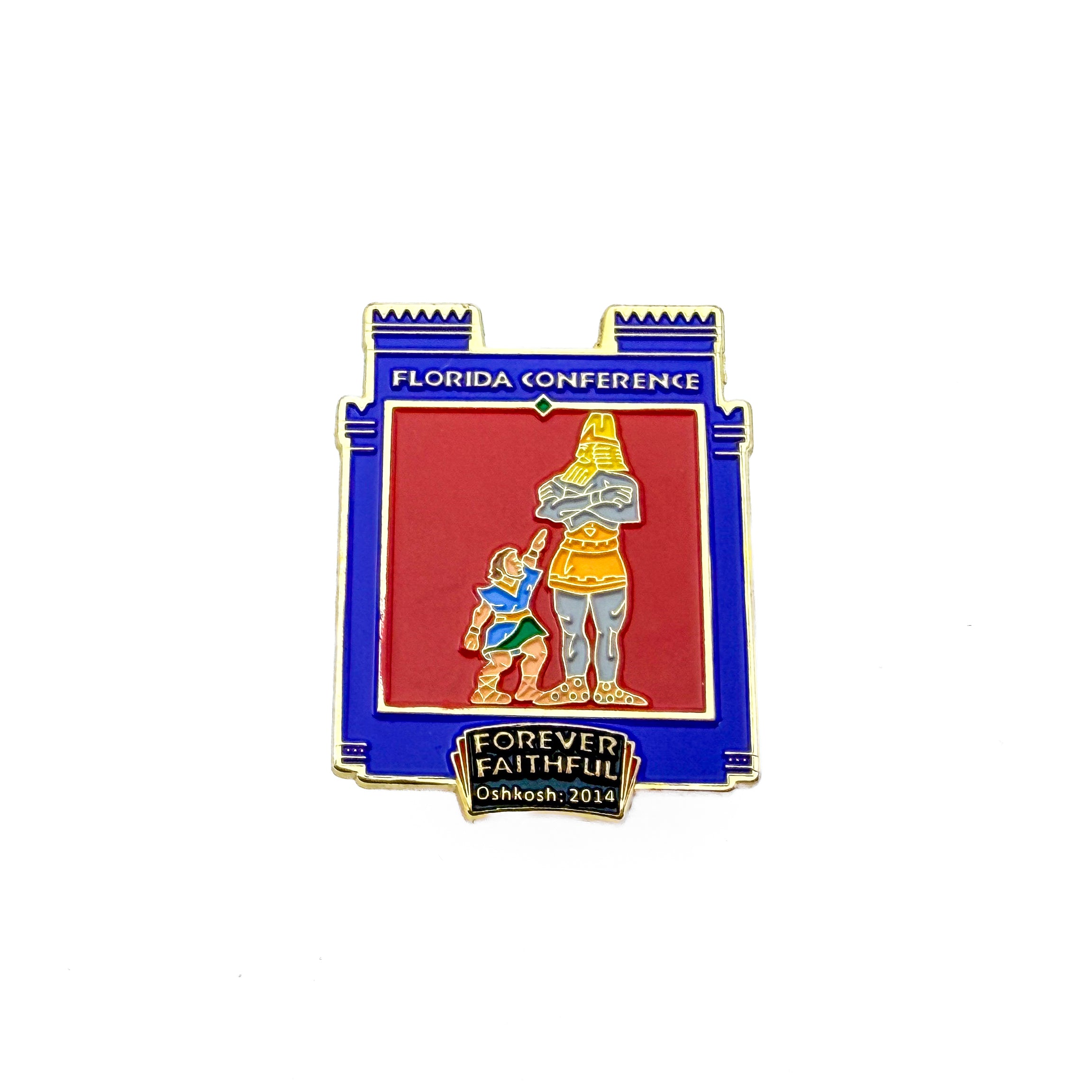 Florida Conference 2014 Forever Faithful Camporee (7 Pin Set)