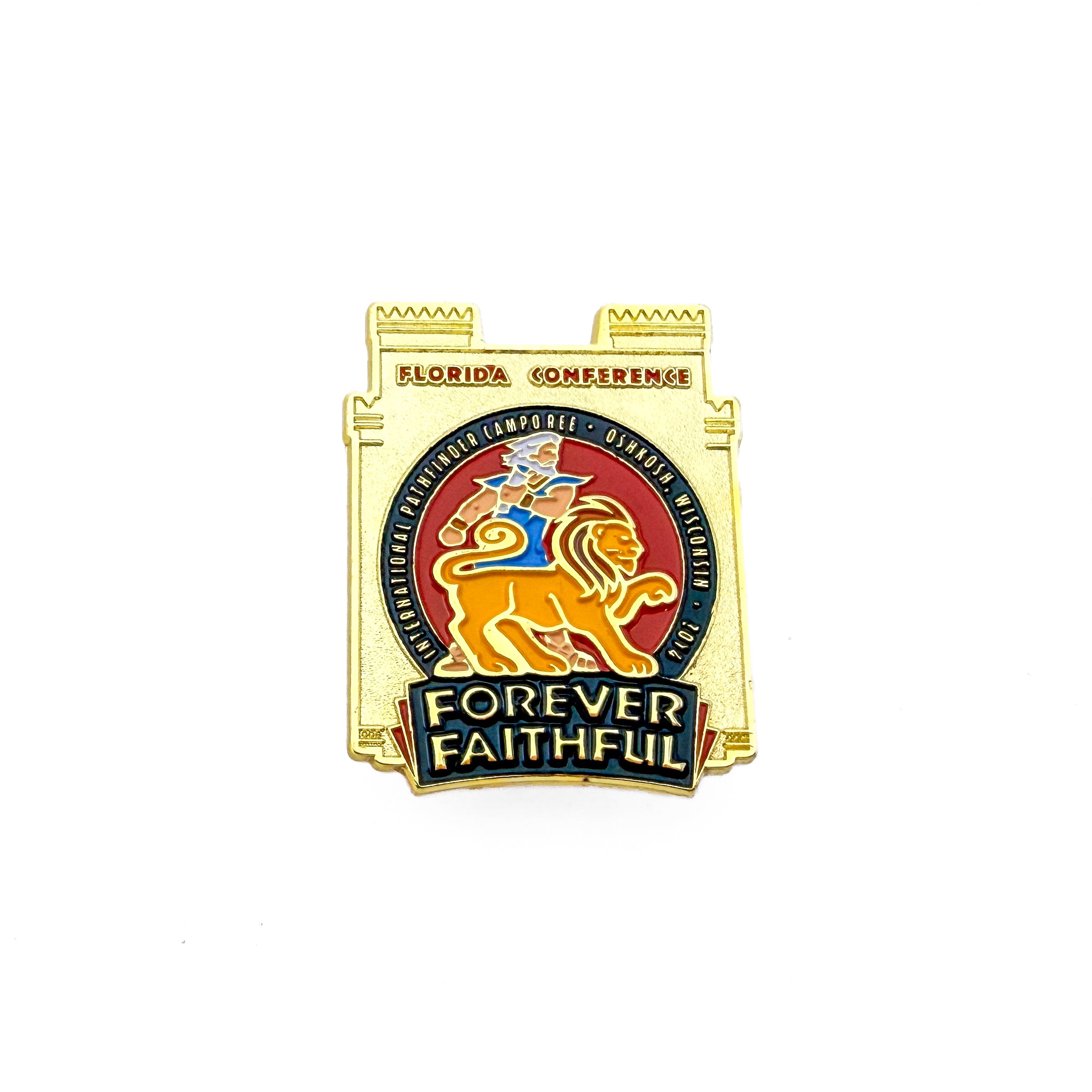 Florida Conference 2014 Forever Faithful Camporee (7 Pin Set)