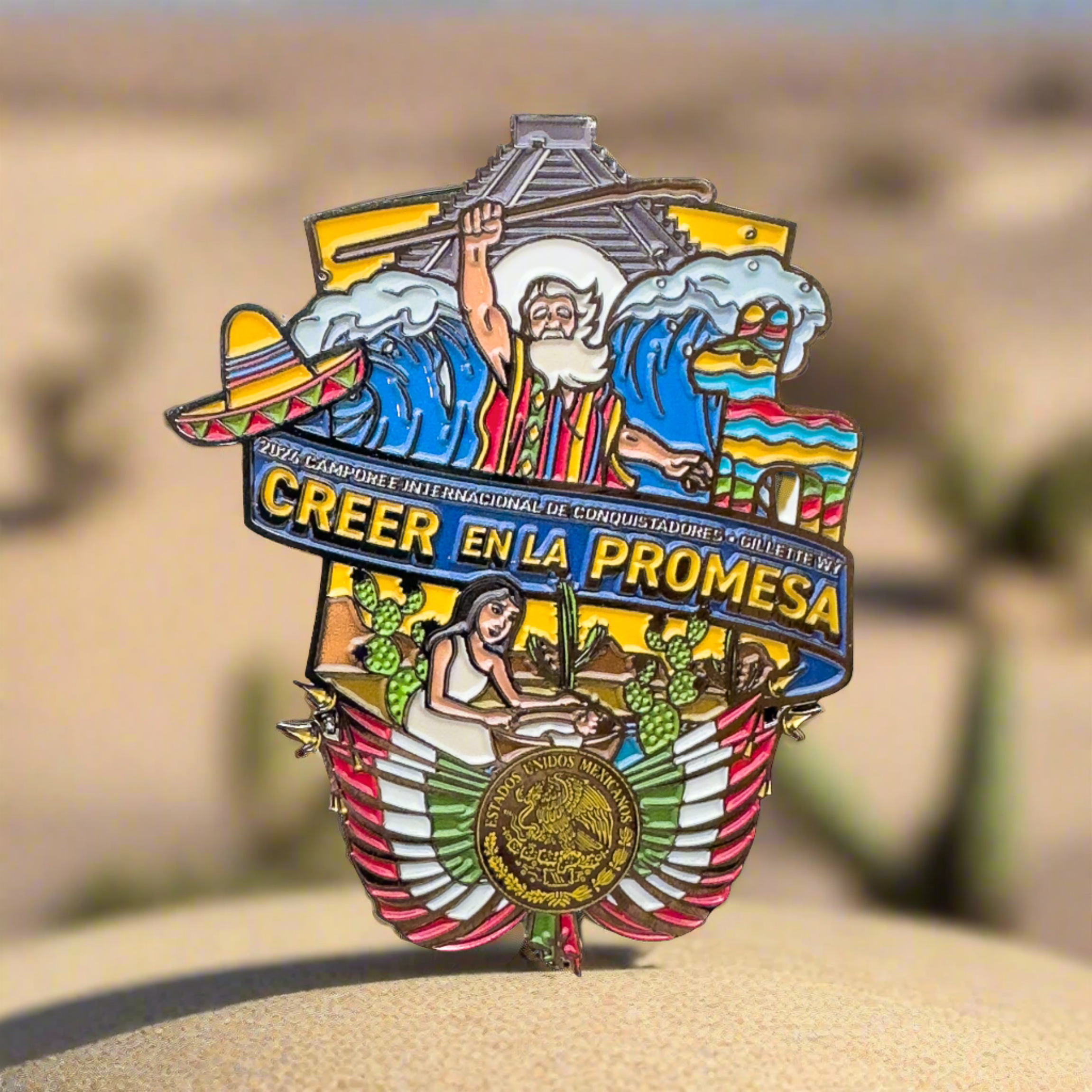 Believe the Promise Mexico Pin