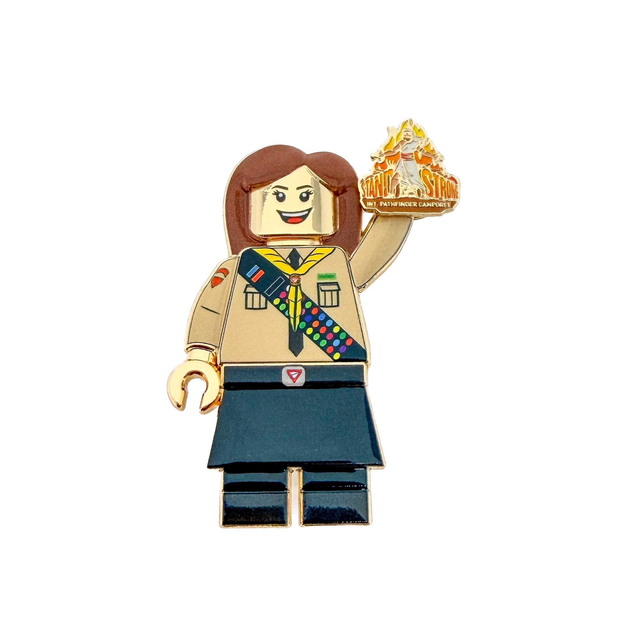 Mini pin del Club Pathfinder (niña)