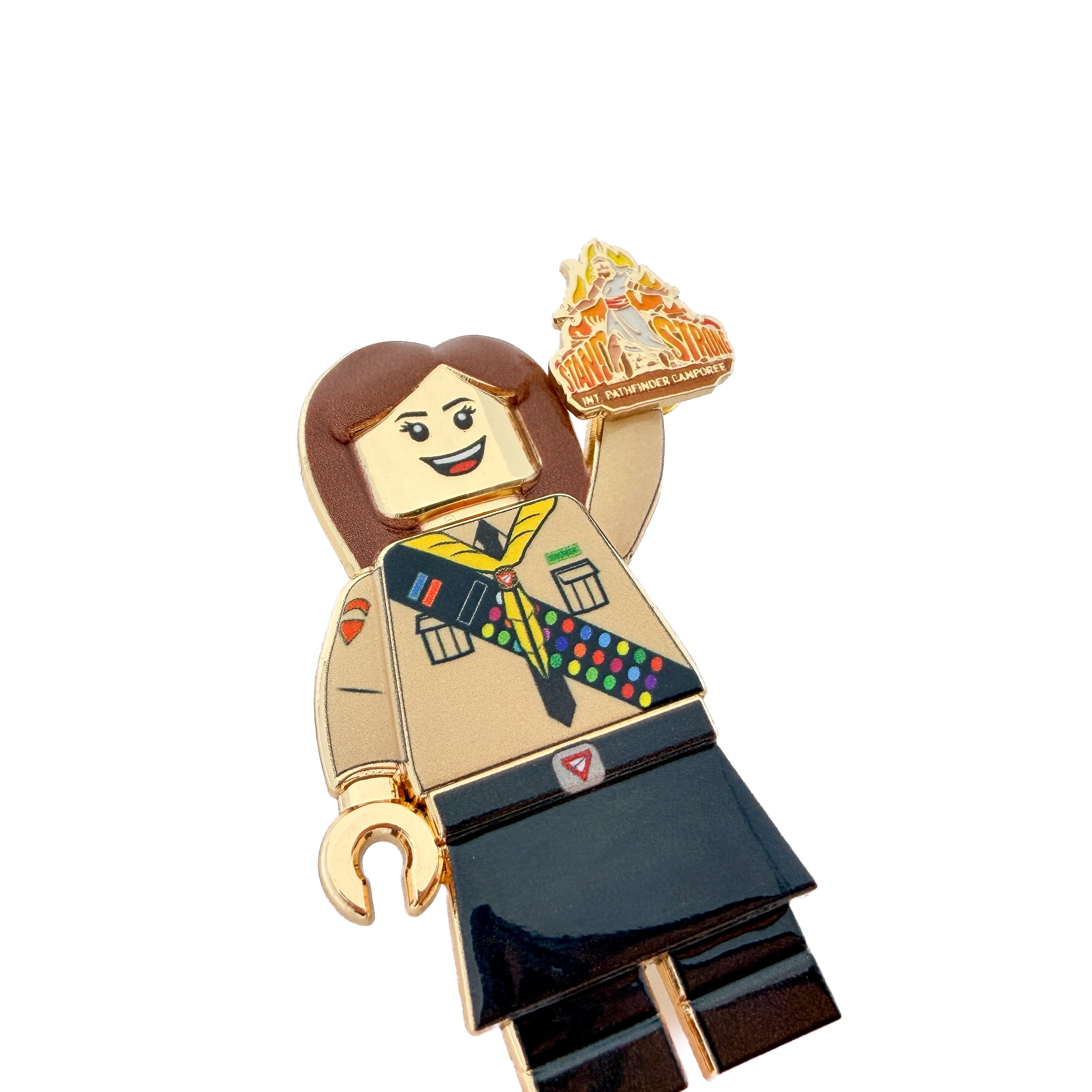 Mini pin del Club Pathfinder (niña)