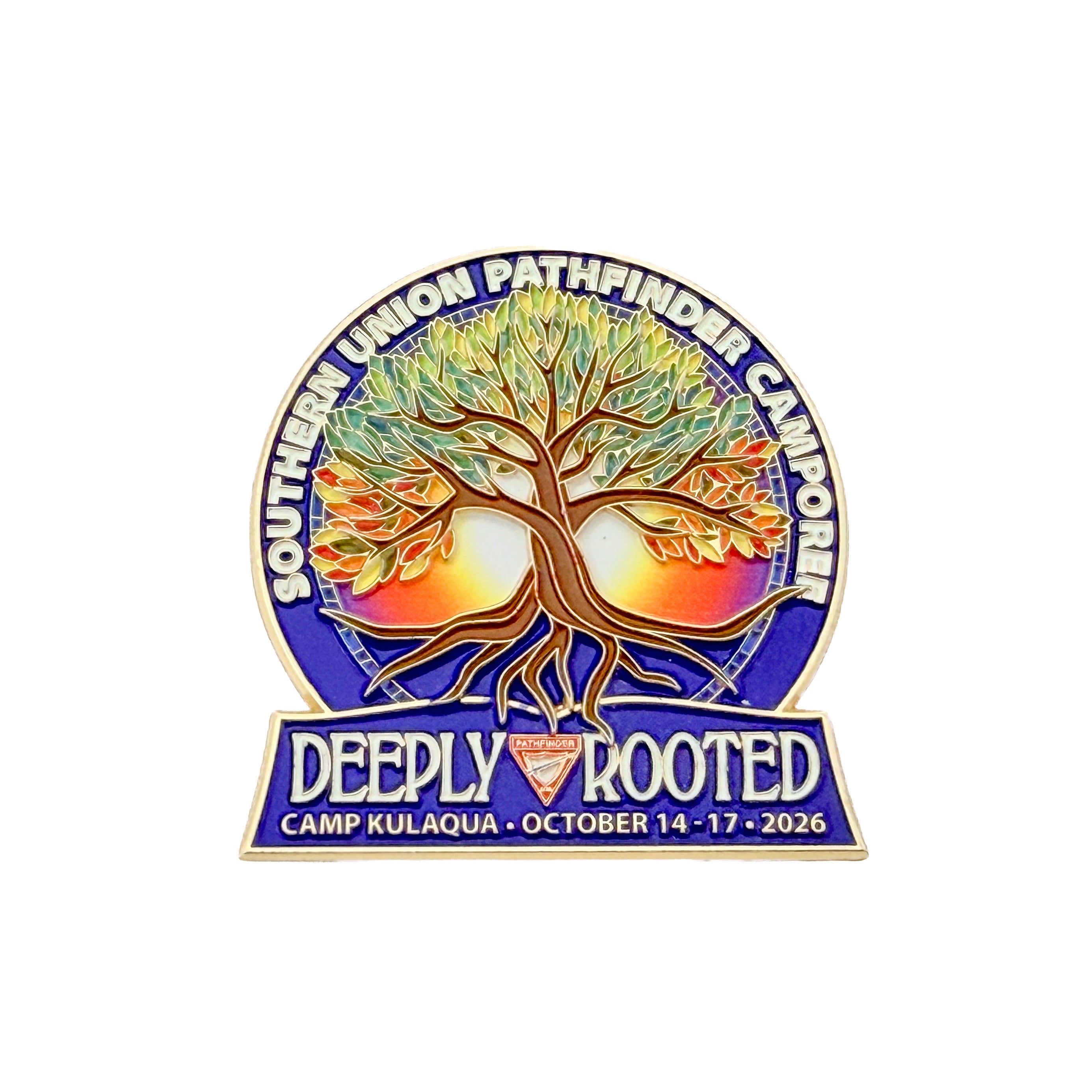 Southern Union Pathfinder Camporee 2026 "Deeply Rooted" Pin