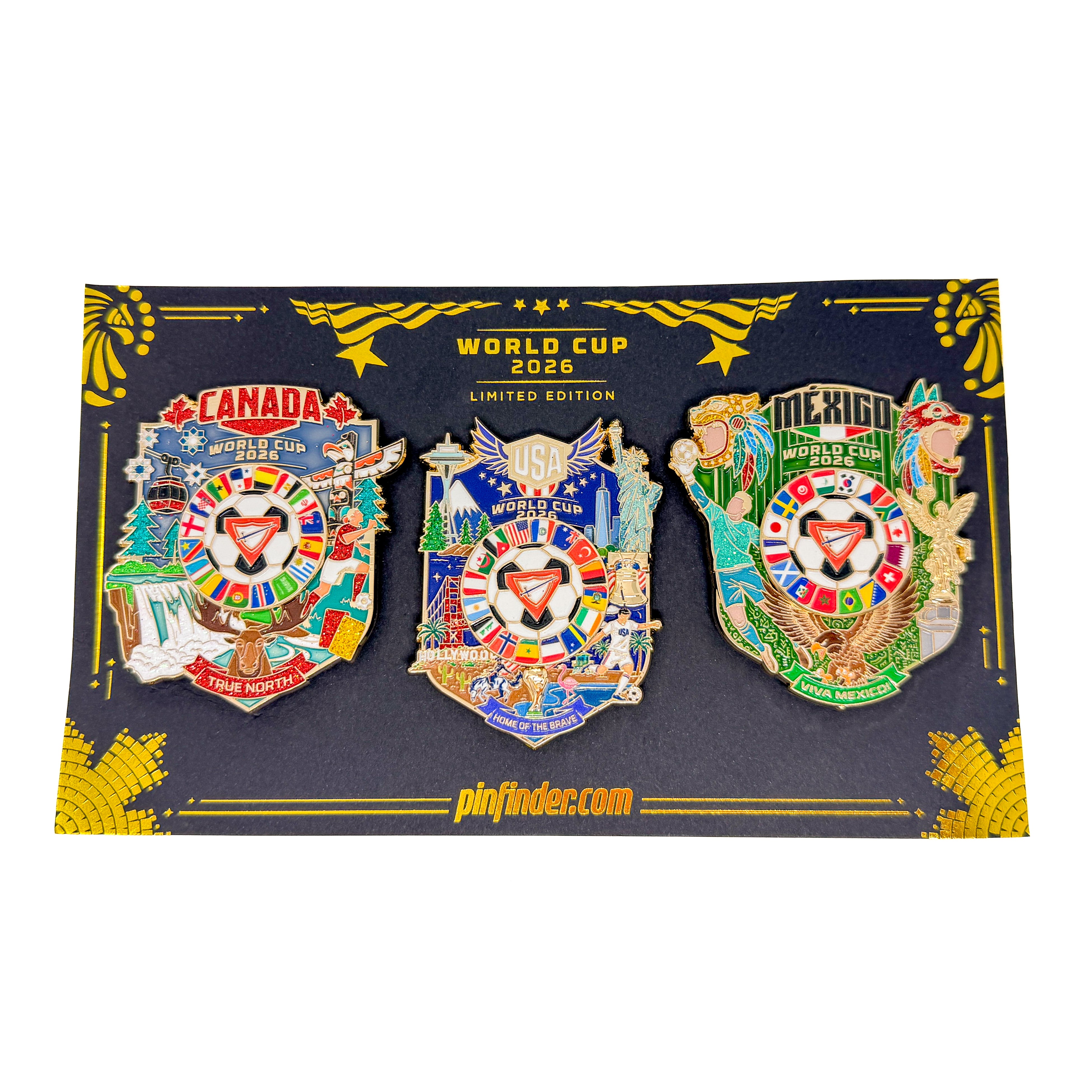 Pathfinder North America World Cup 2026 Pin Set (Limited Edition)