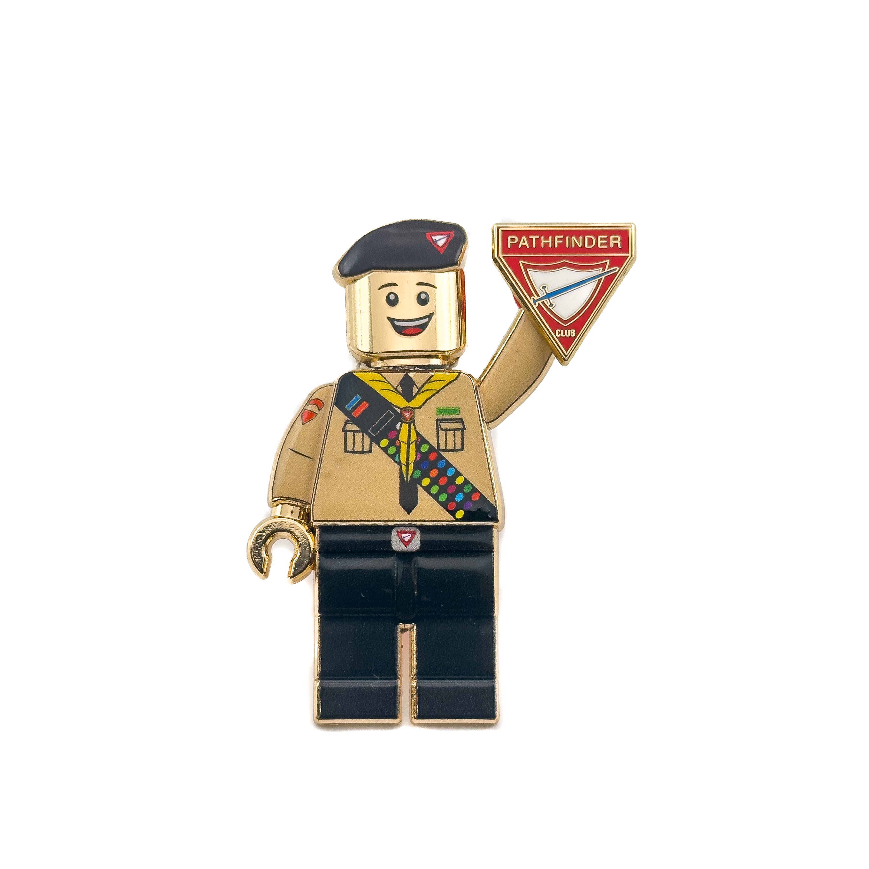 Mini Pathfinder Club Pin (Boy)