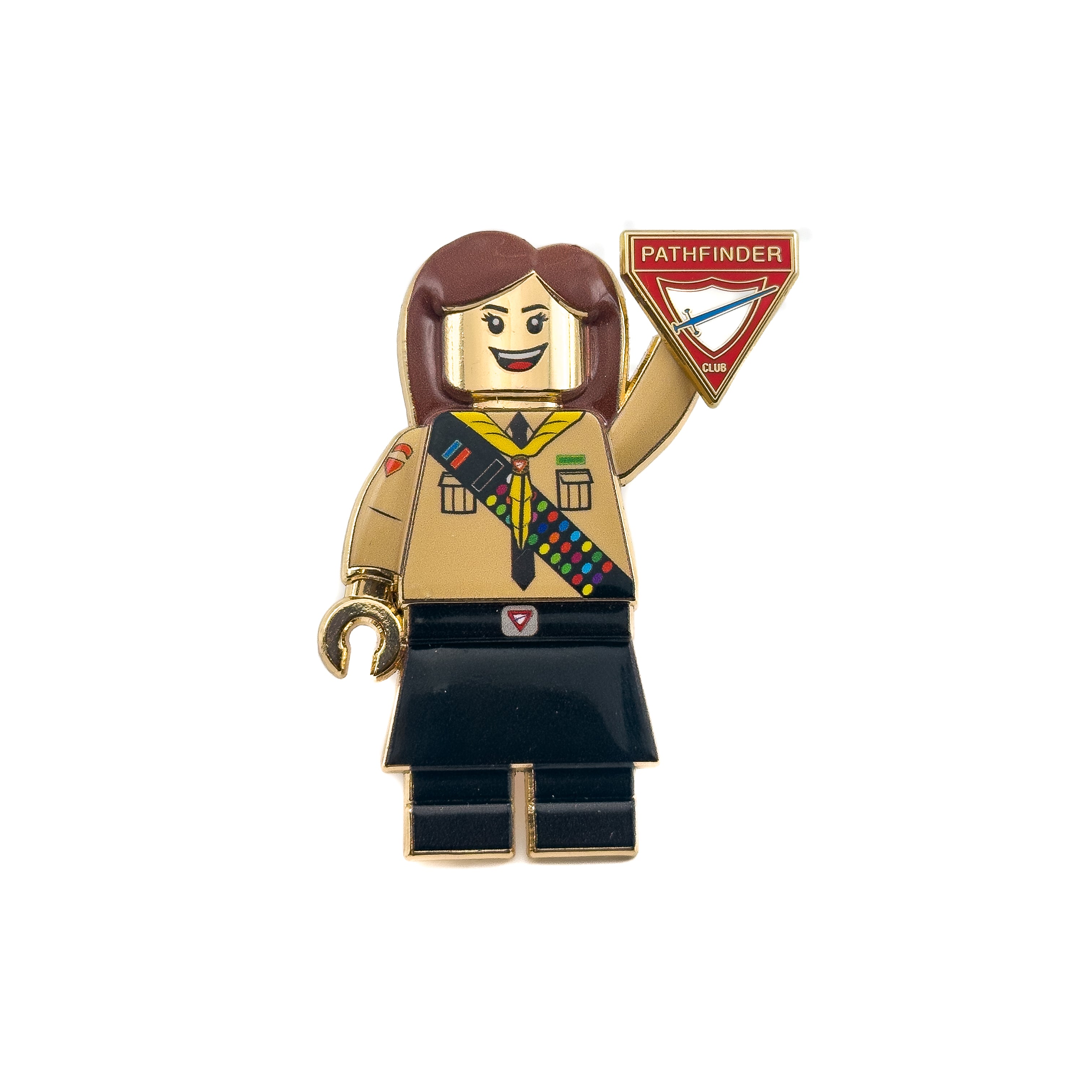 Mini Pathfinder Club Pin (Girl)