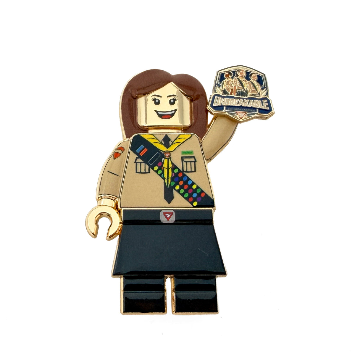 Mini Pathfinder Club "Unbreakable 2026" Pin (Girl)