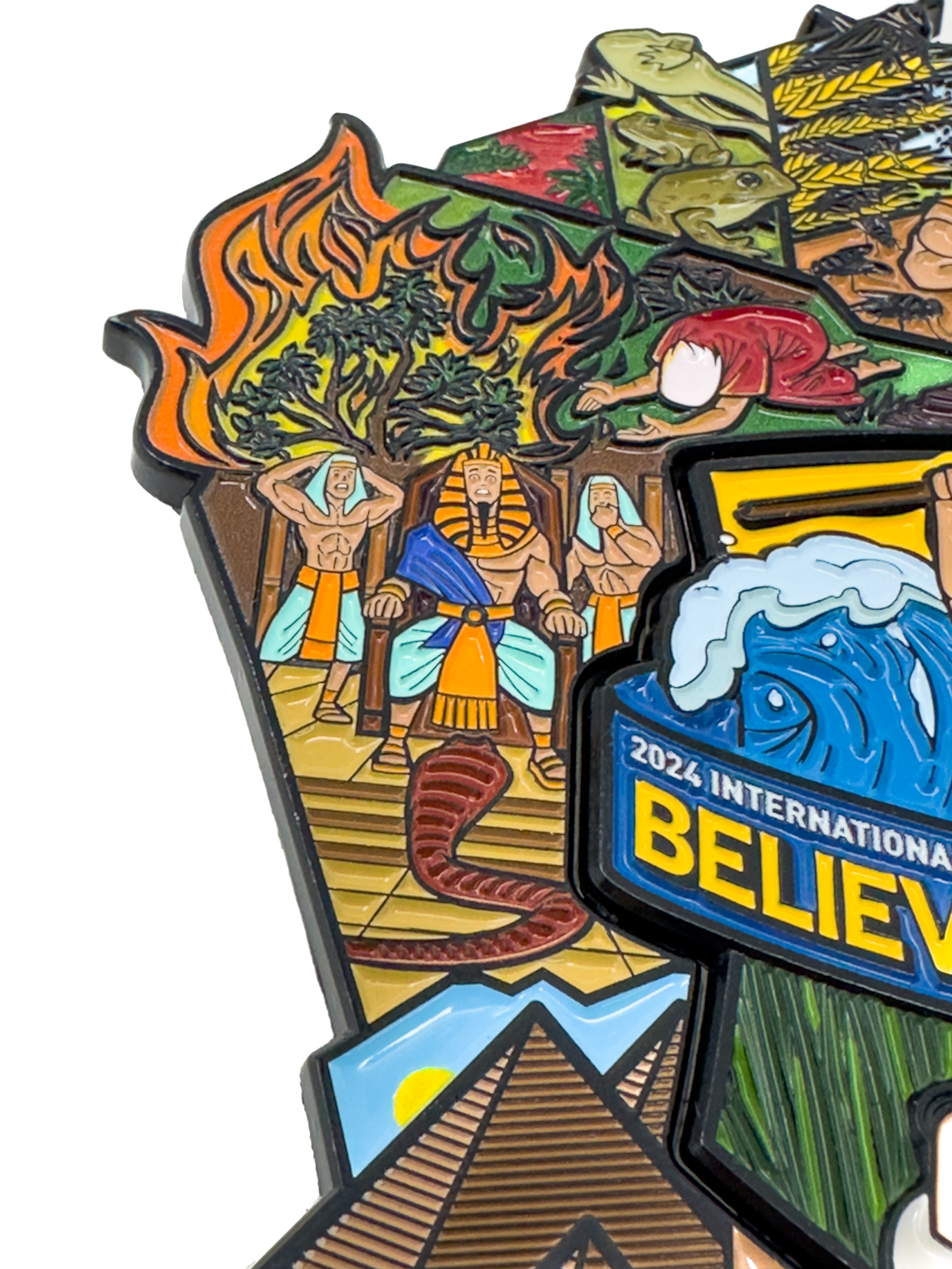 Believe the Promise 2024 Life of Moses Story Pin Set