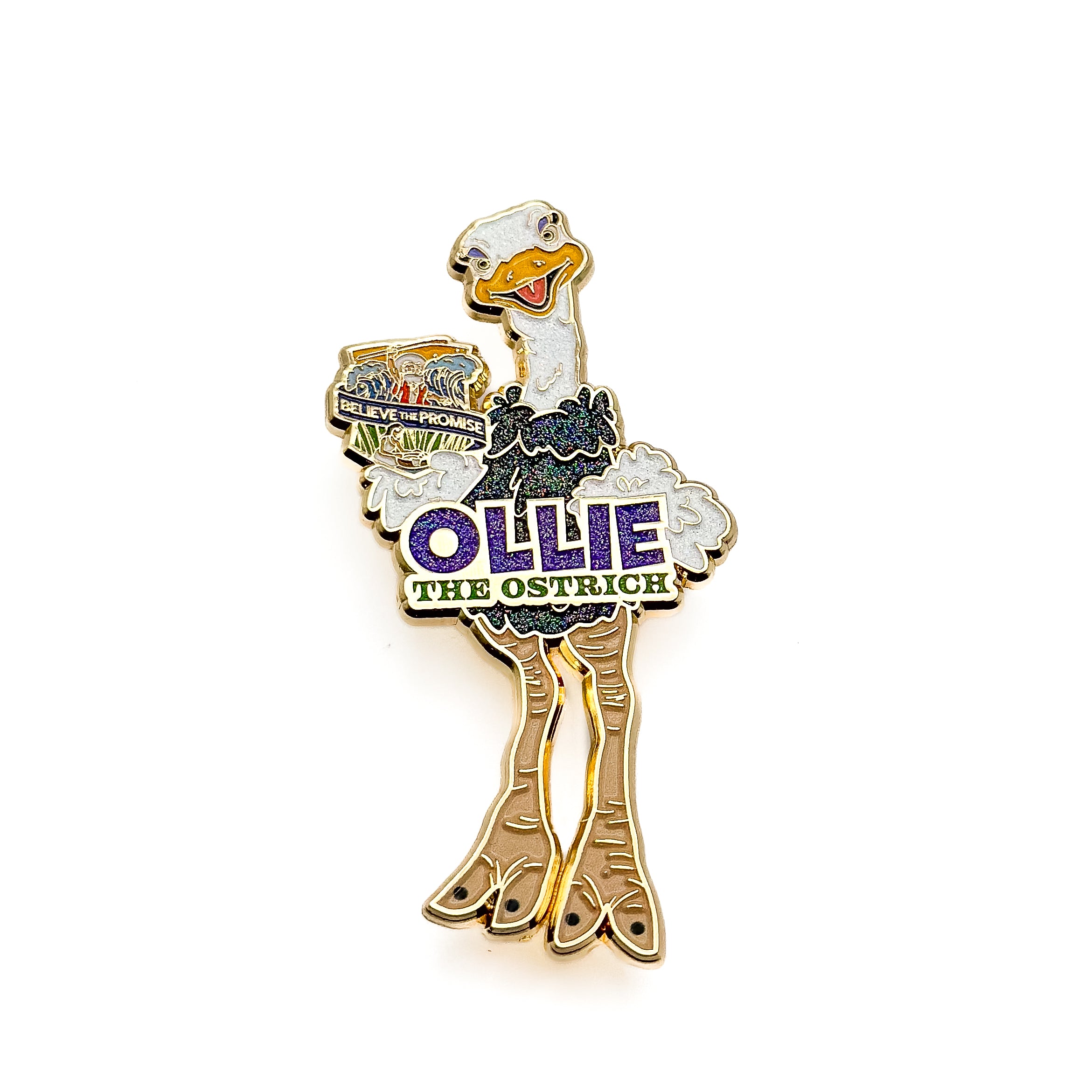 Believe the Promise 2024 Ollie The Ostrich Pin (Special Edition)