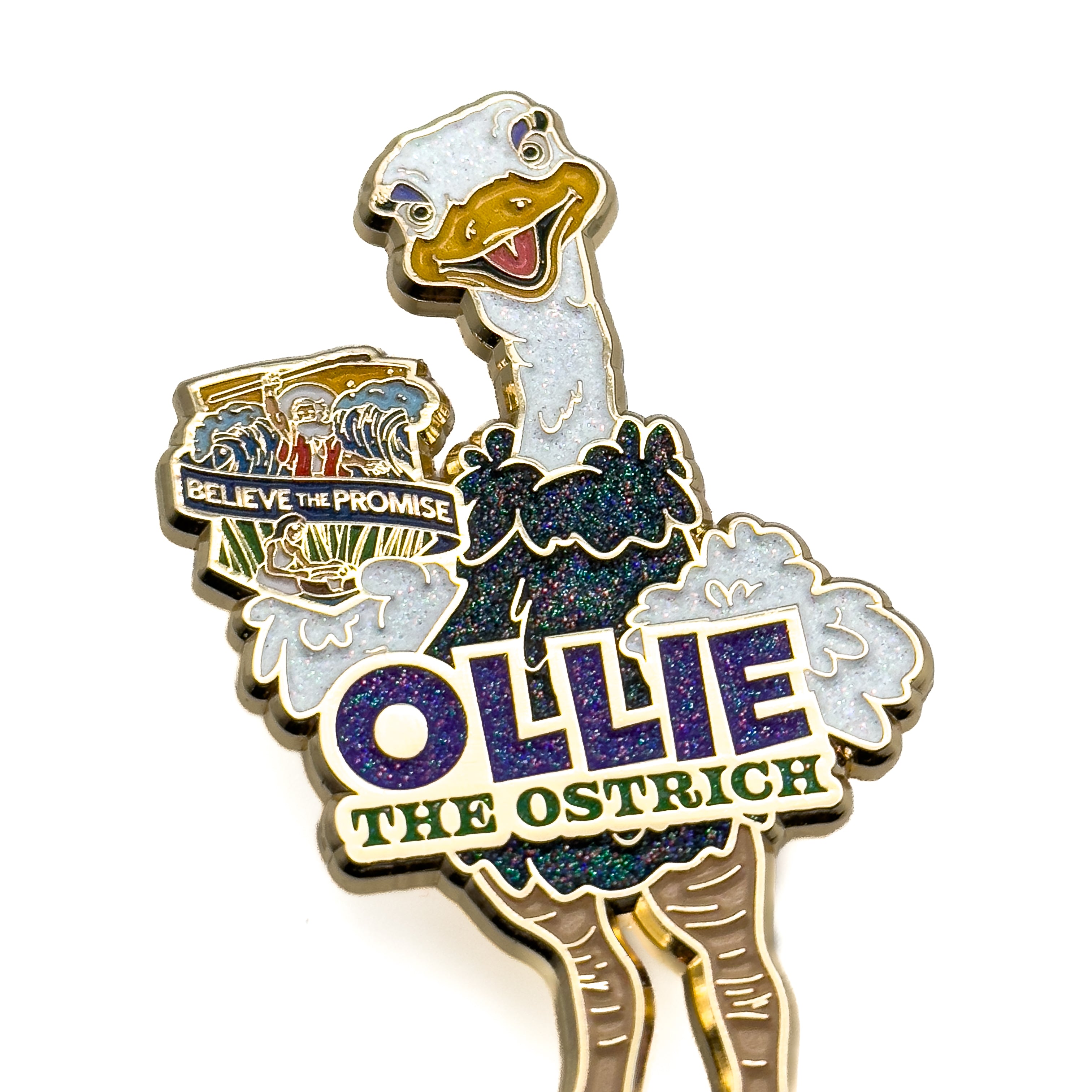 Believe the Promise 2024 Ollie The Ostrich Pin (Special Edition)