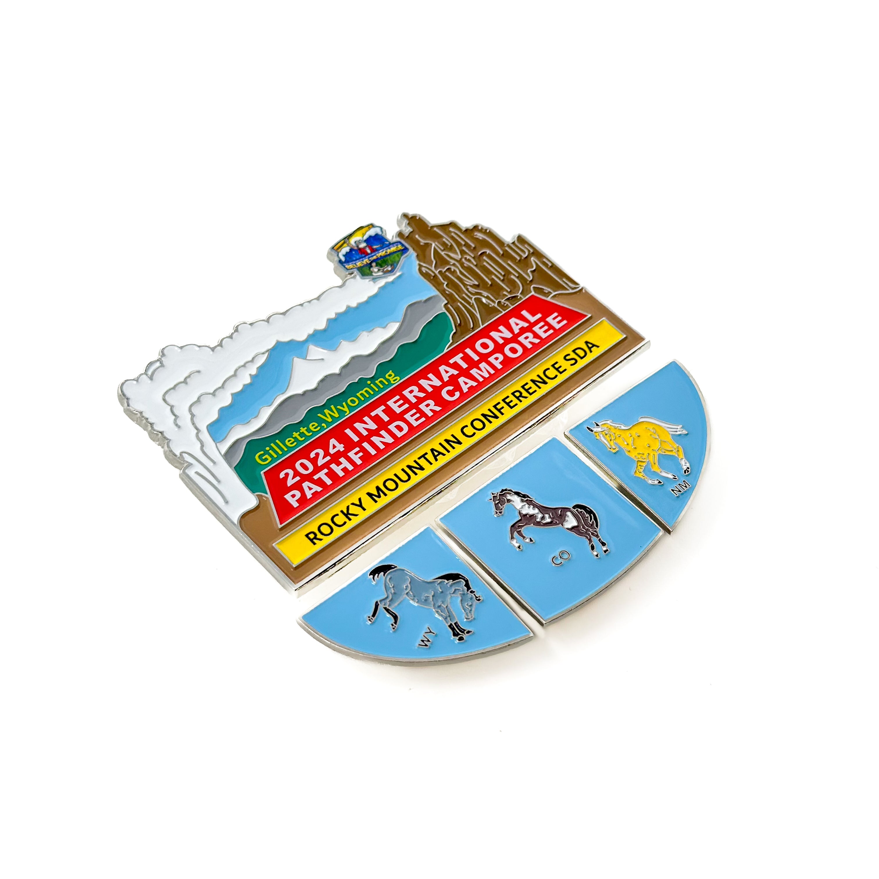 Believe the Promise 2024 Rocky Mountain Conference Horses (Pin Set)