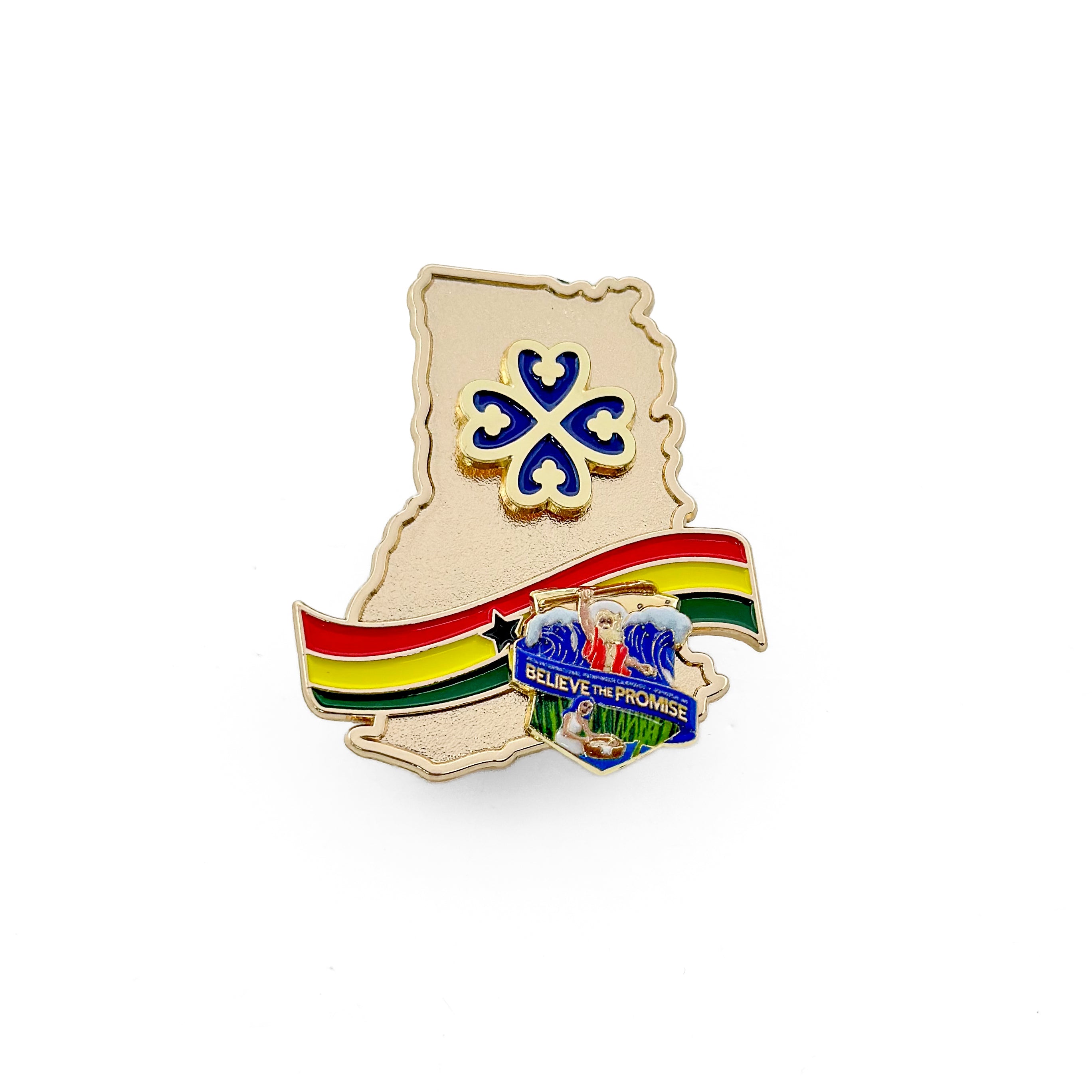 Believe the Promise 2024 Ghana Pins (Fundraiser Pin Set)