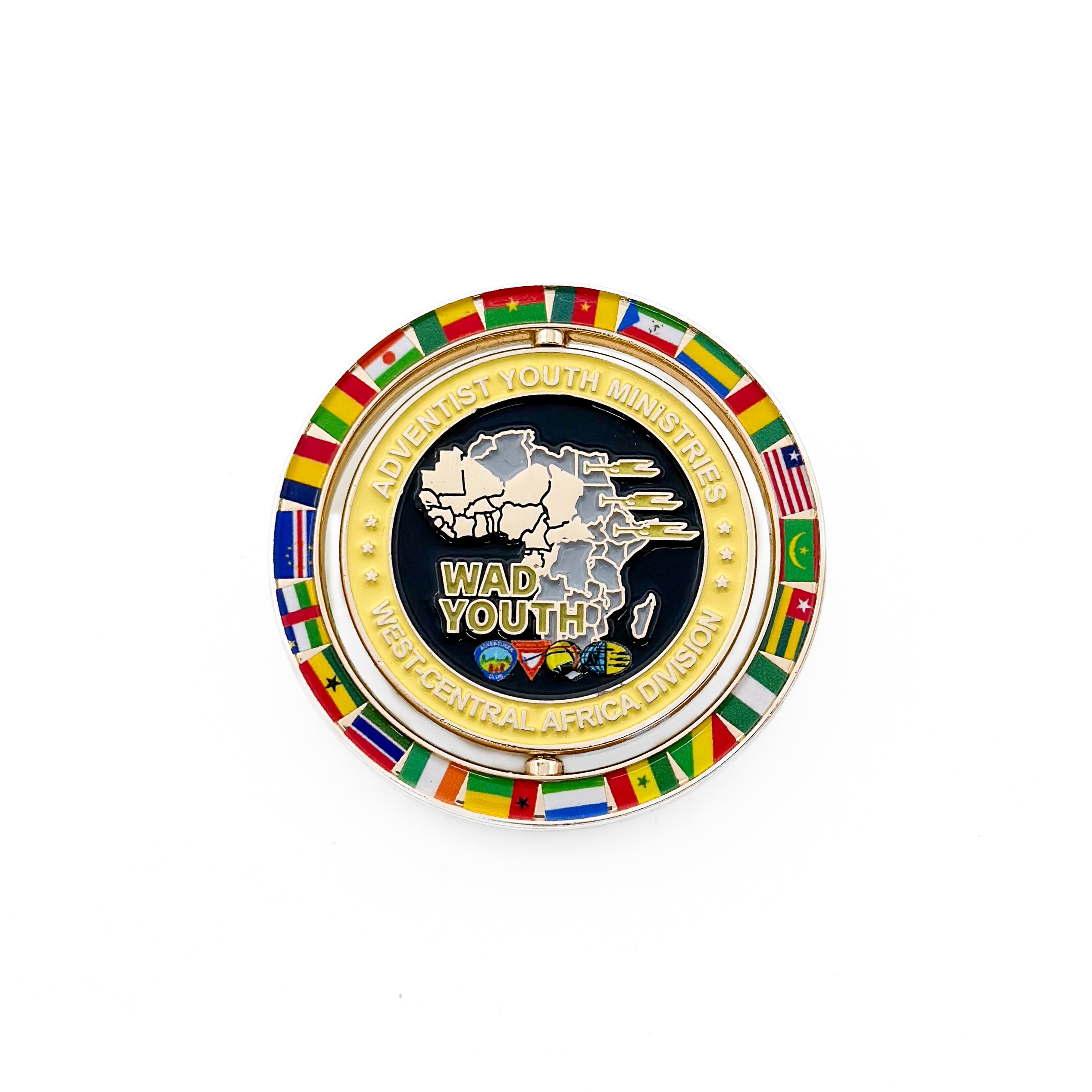 Believe the Promise 2024 West Central Africa Division Pin