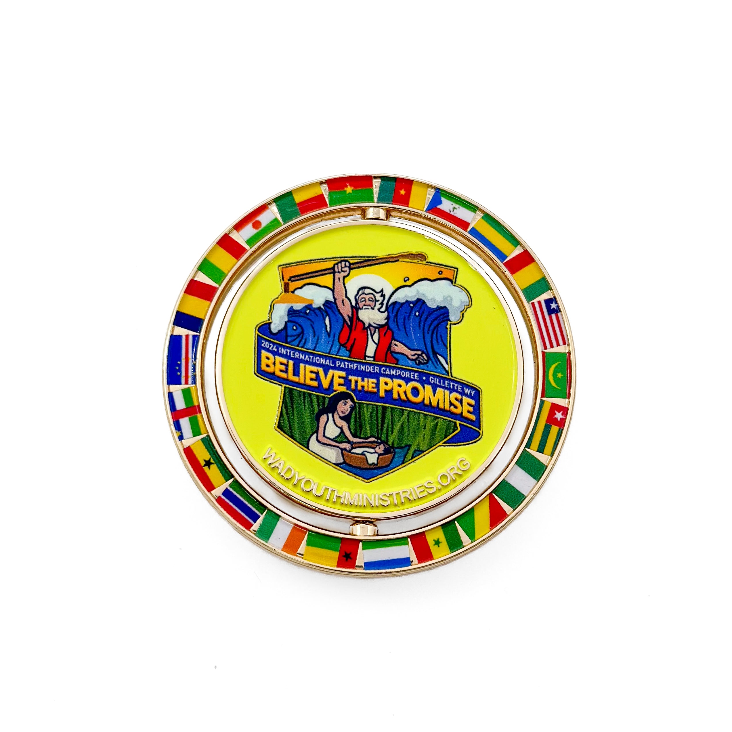 Believe the Promise 2024 West Central Africa Division Pin